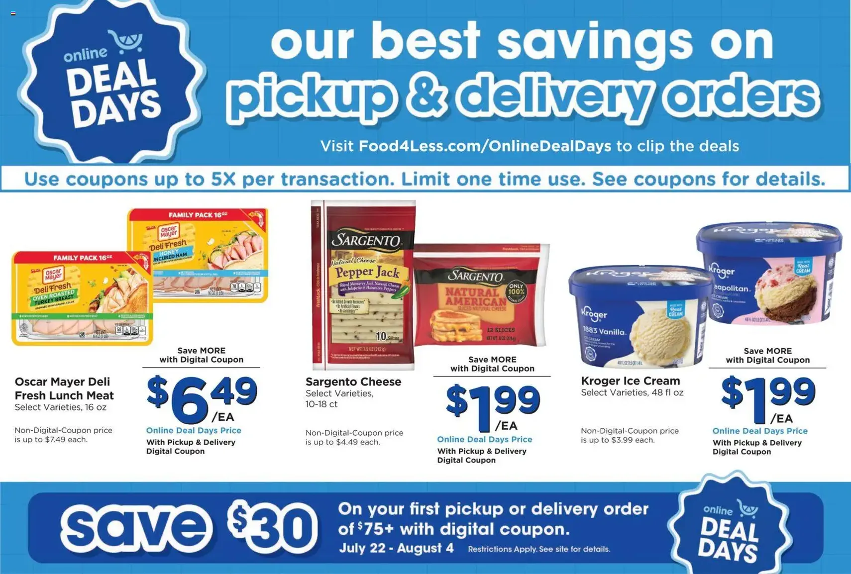 Food 4 Less Weekly Ad - valid flyer from 07/29/2026, page 4 of 10