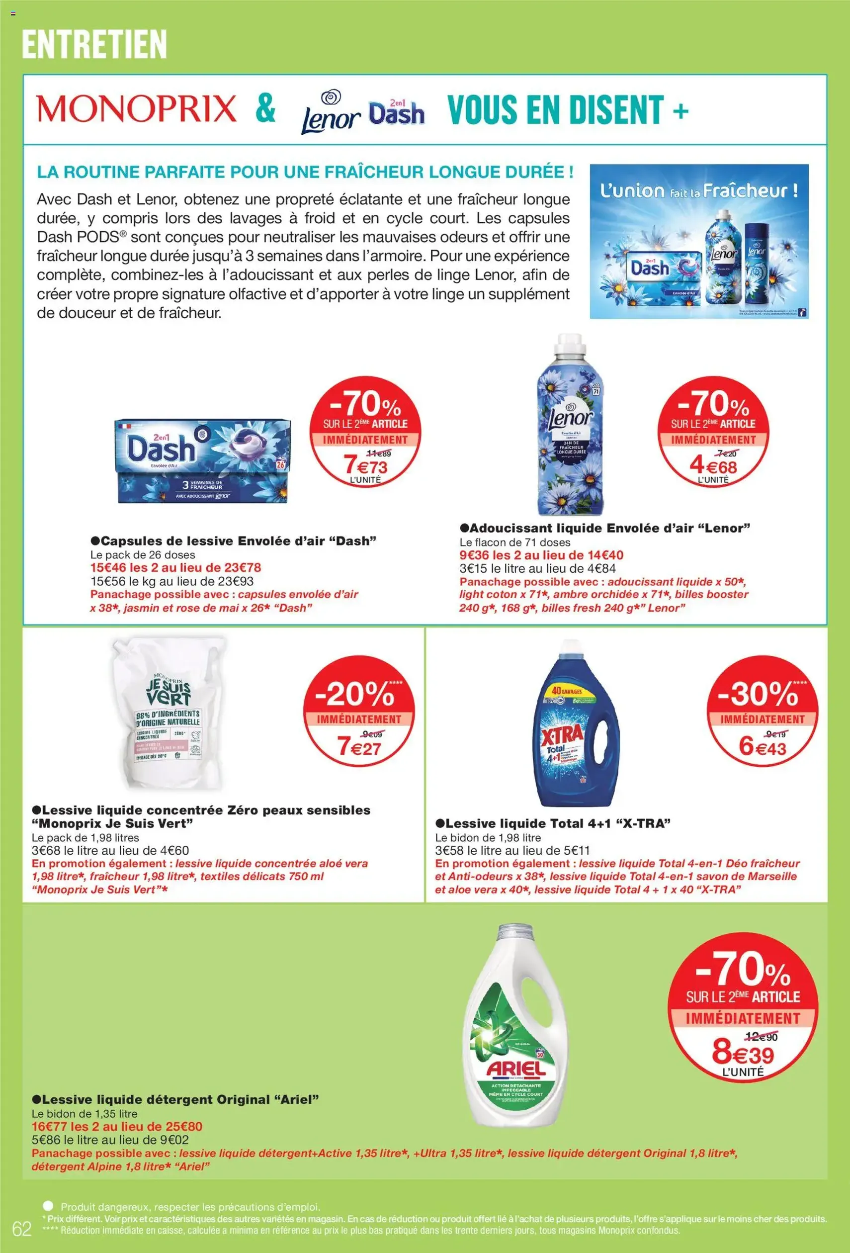 Monoprix catalogue - brochure valable à partir du 25/08/2026, page 62 sur 85