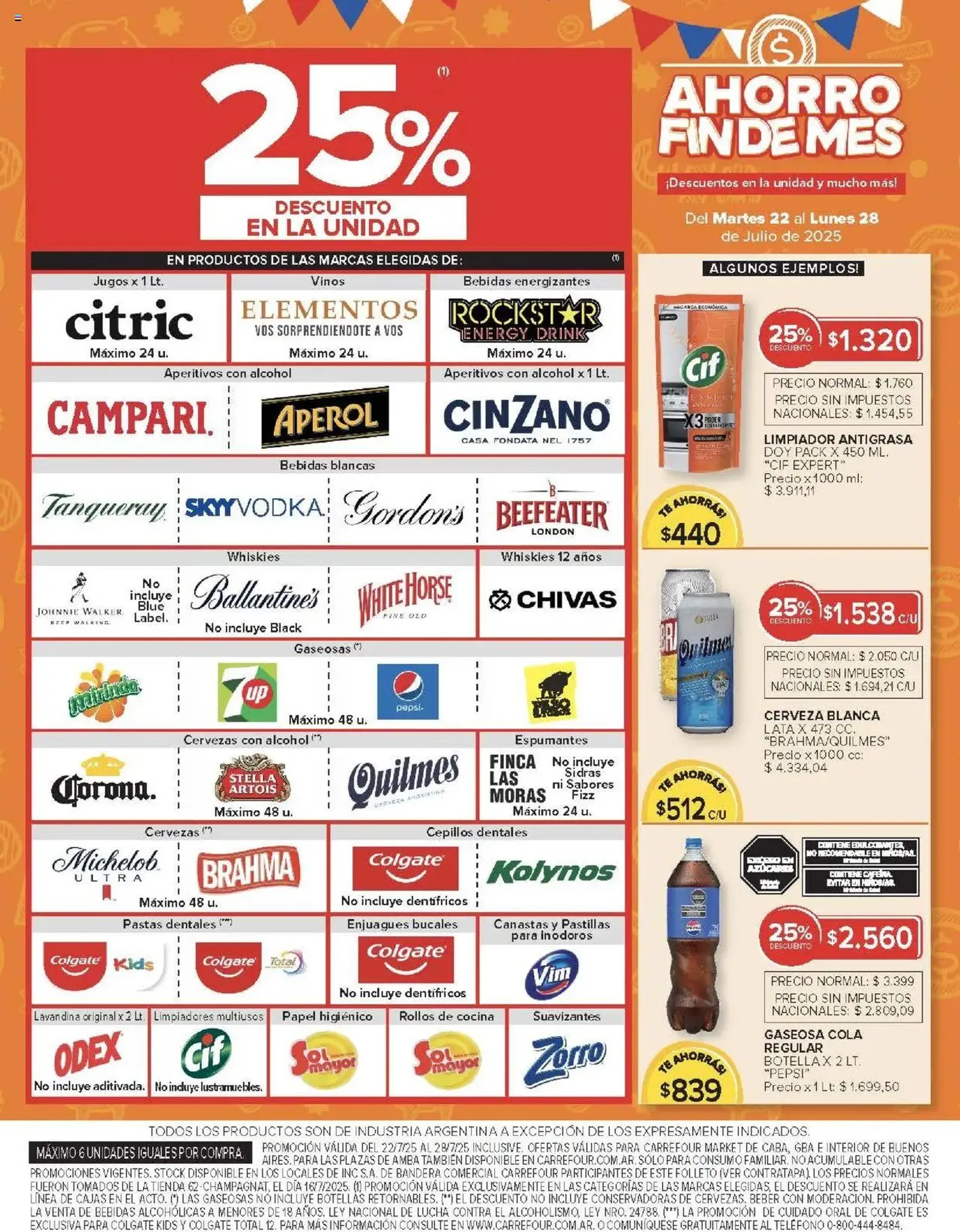 Carrefour Market catálogo - folleto válido desde 22/07/2025 página 8 de 21 Carrefour Market catálogo - folleto válido desde 22/07/2025 página 8 de 21