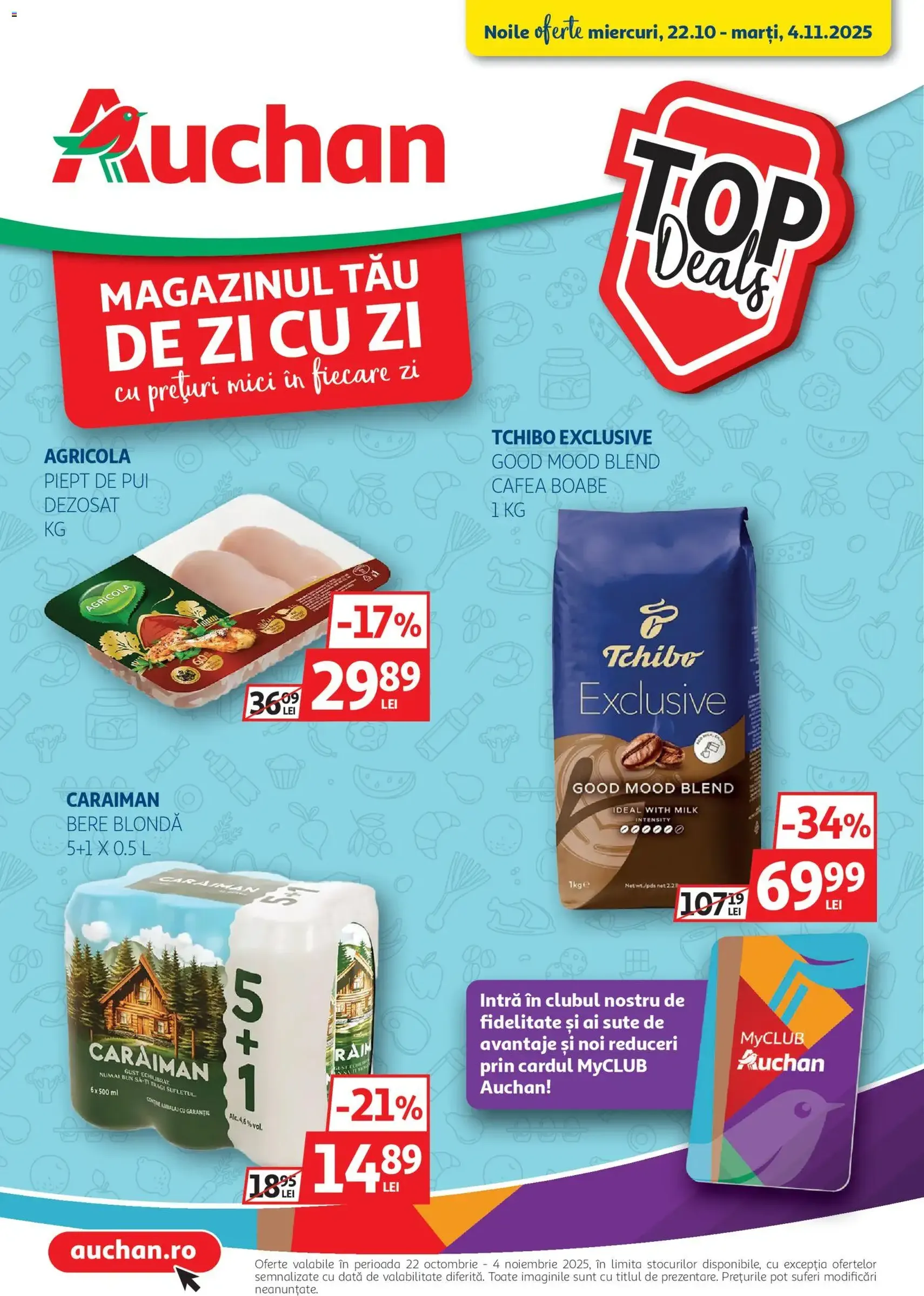 Catalog Auchan - cataloage valabile începând cu 22.10.2025 pagina 1 din 22 Catalog Auchan - cataloage valabile începând cu 22.10.2025 pagina 1 din 22