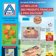 Aldi catalogue - Prévisualisation du catalogue valable à partir du 27/10/2026