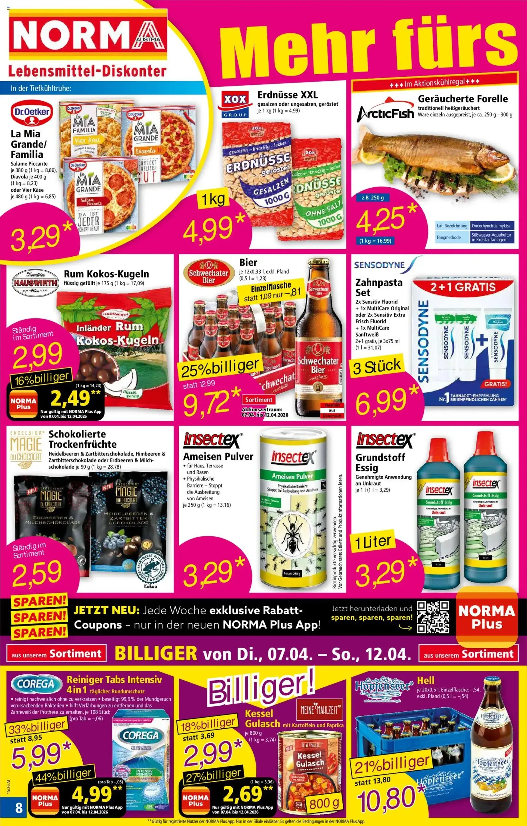 Norma Flugblatt - Gültiger Prospekt ab 07.04.2026, Seite 8 von insgesamt 20