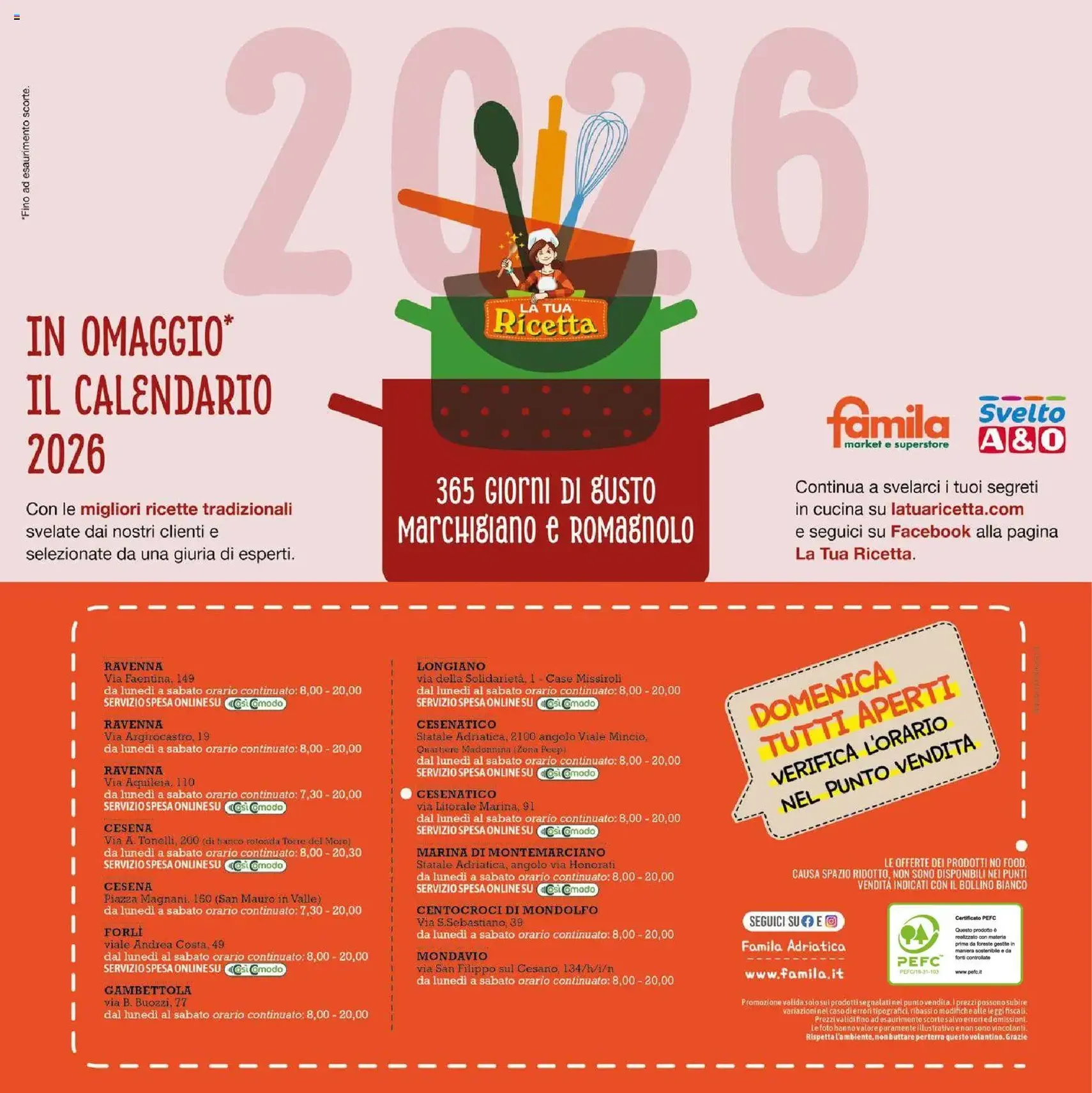 Volantino Famila - volantino valido dal 11/12/2025 pagina 32 di 32