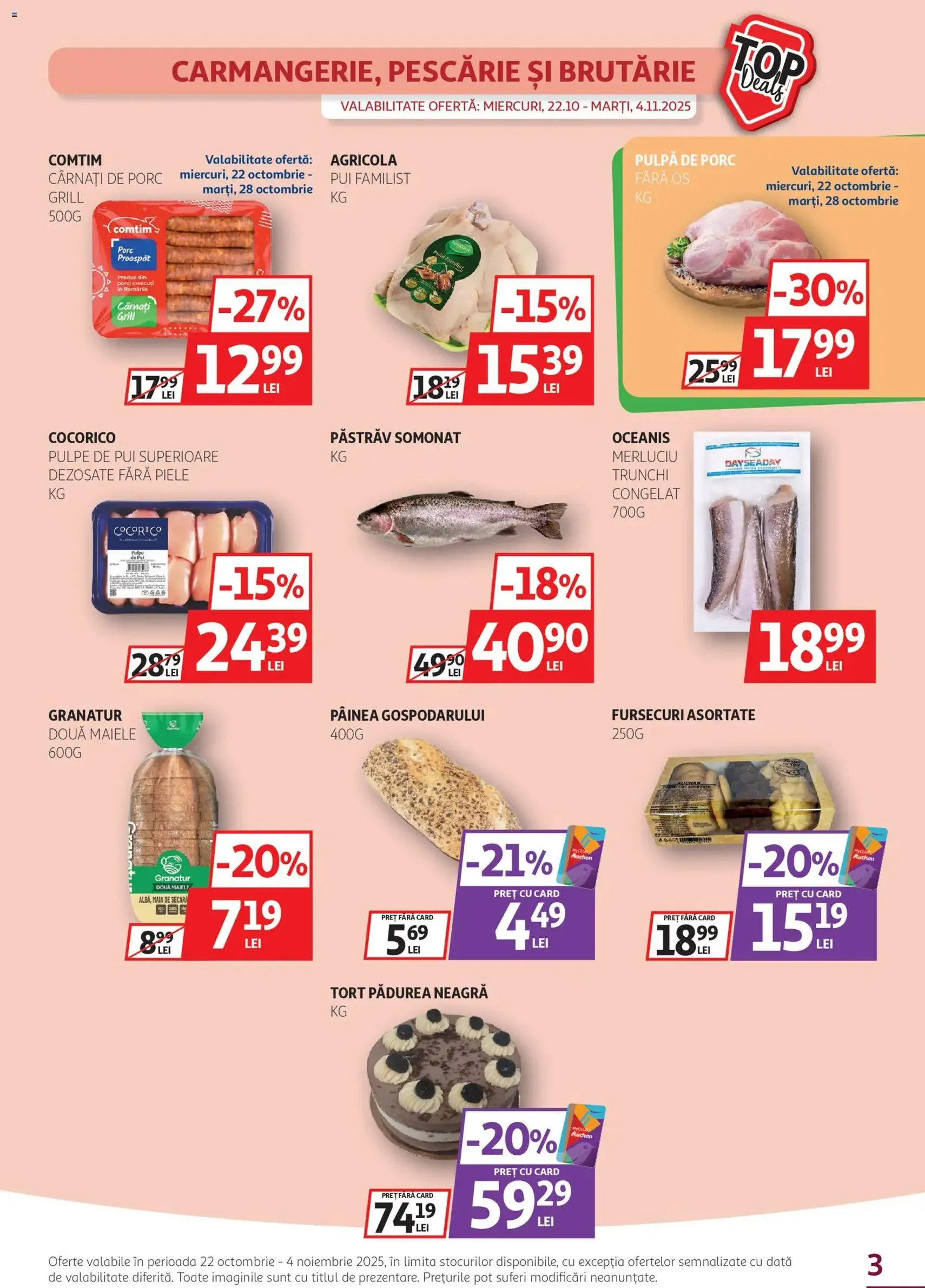 Catalog Auchan - cataloage valabile începând cu 22.10.2025 pagina 3 din 22 Catalog Auchan - cataloage valabile începând cu 22.10.2025 pagina 3 din 22