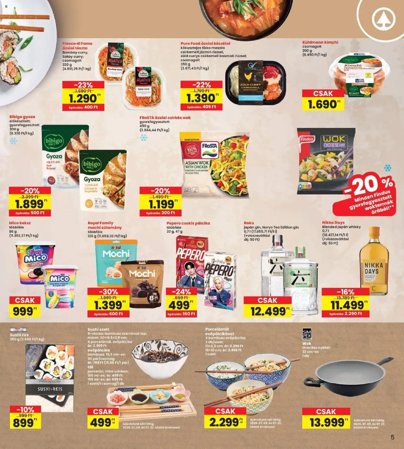 Interspar akciós újság - 2026.07.09. érvényes szórólap 5 oldal 20 oldalból