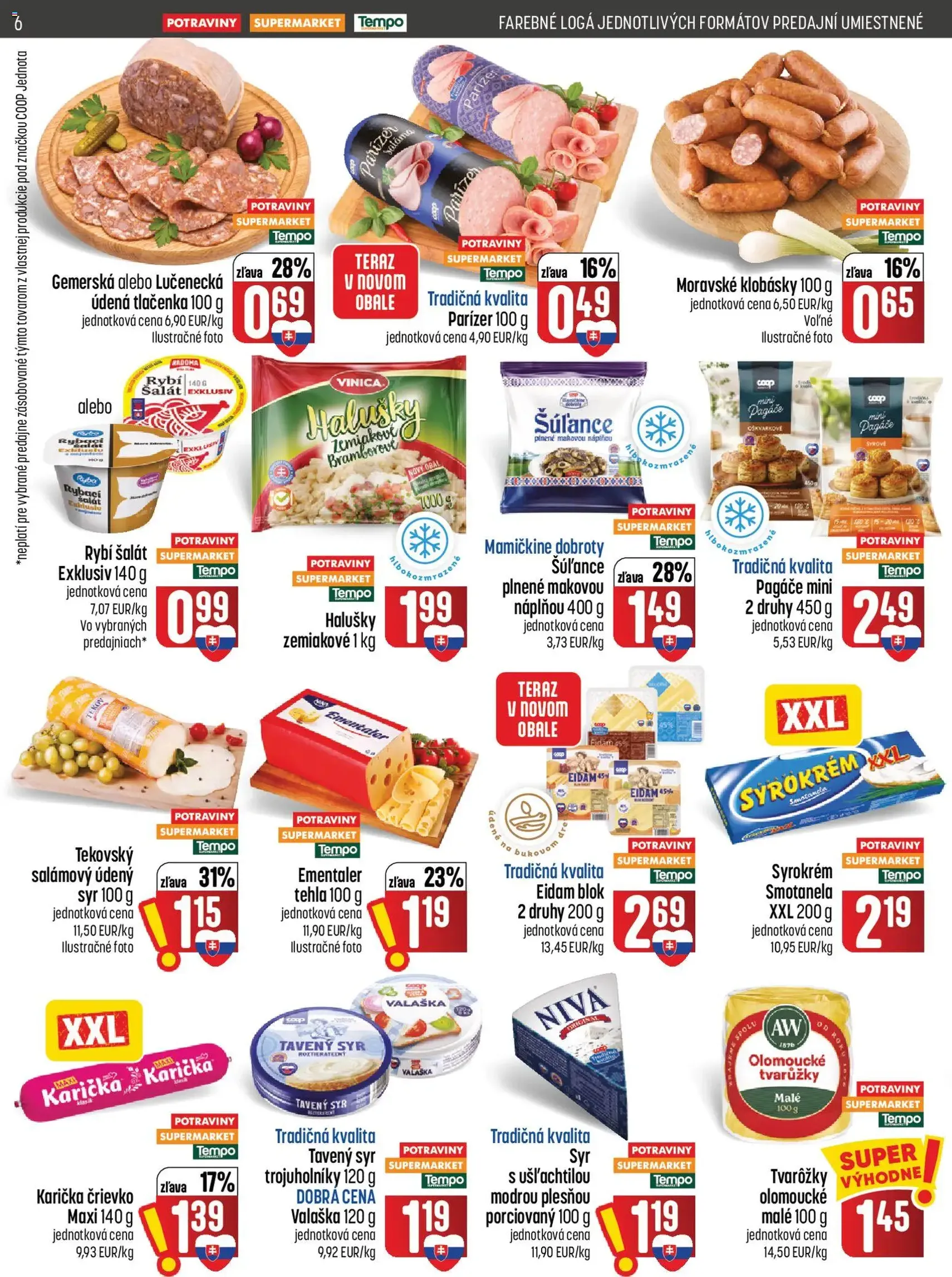 COOP Jednota leták - platný leták od 08.10.2026 strana 6 z 28