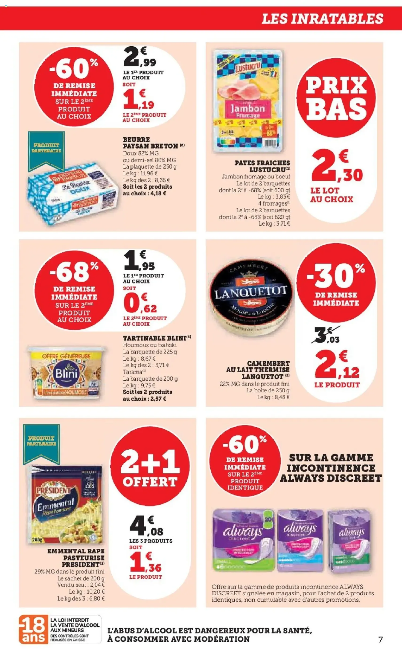Super U - Les prix bas de la semaine - brochure valable à partir du 02/12/2025, page 7 sur 40