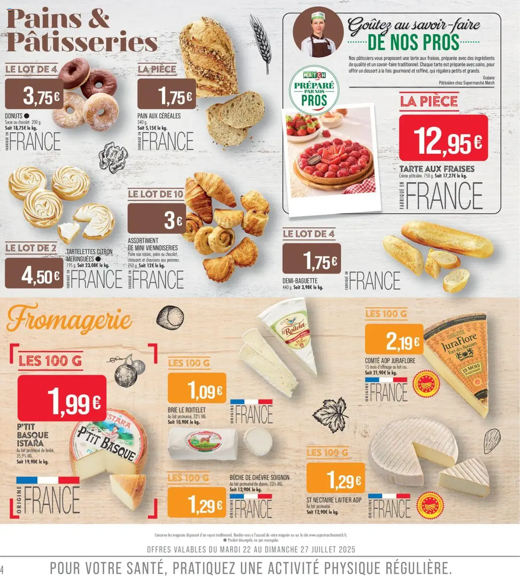 Match Supermarché catalogue - brochure valable à partir du 22/07/2025, page 4 sur 20 Match Supermarché catalogue - brochure valable à partir du 22/07/2025, page 4 sur 20