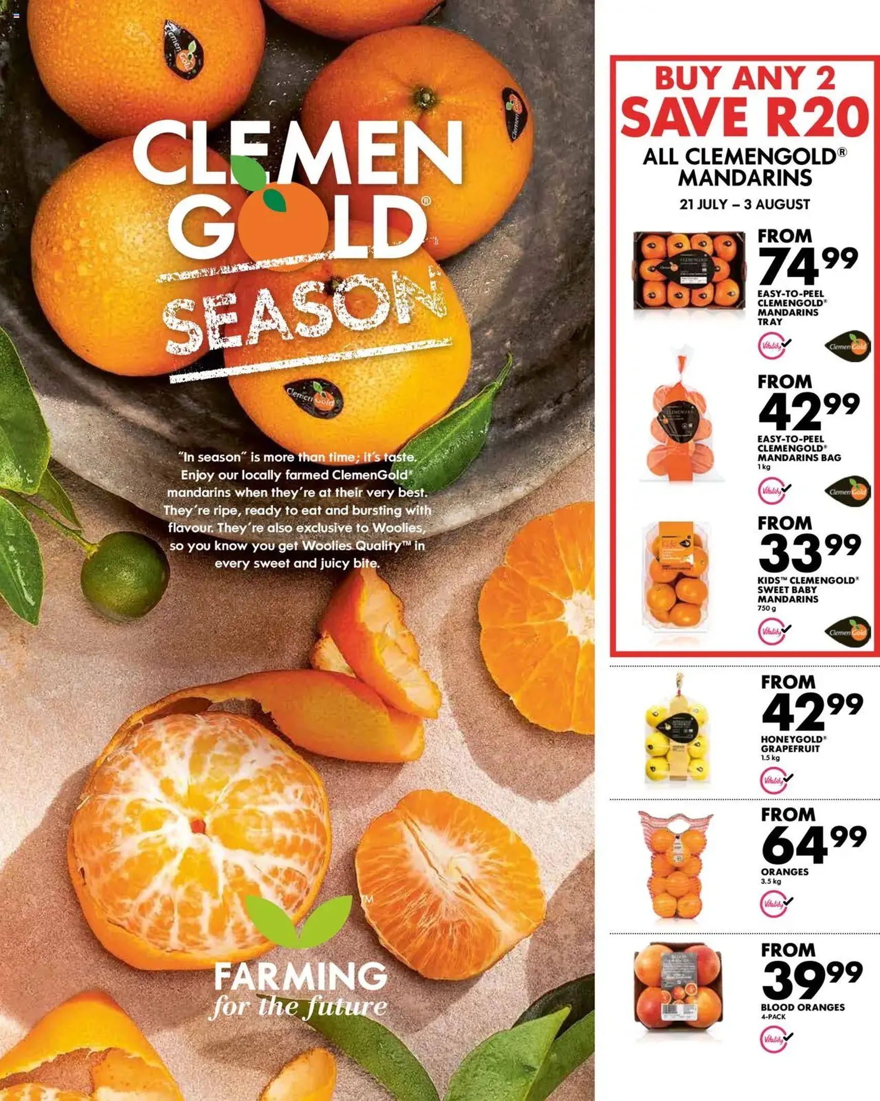 Woolworths Specials - valid flyer from 21/07/2025, page 3 of 12