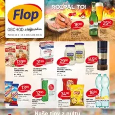 Flop leták - náhled letáku platný od 20.08.2025