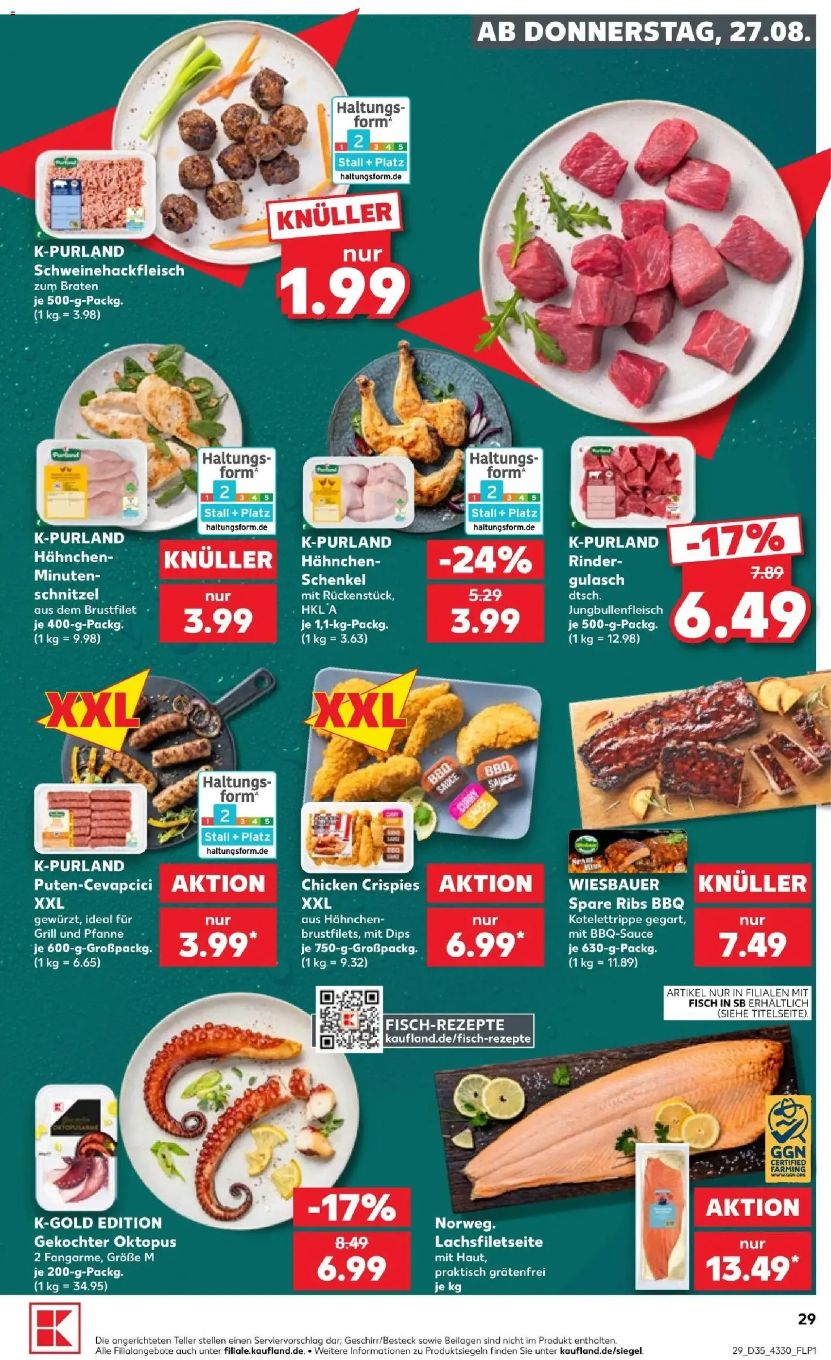 Kaufland Prospekt - Gültiger Prospekt ab 27.08.2026, Seite 29 von insgesamt 60