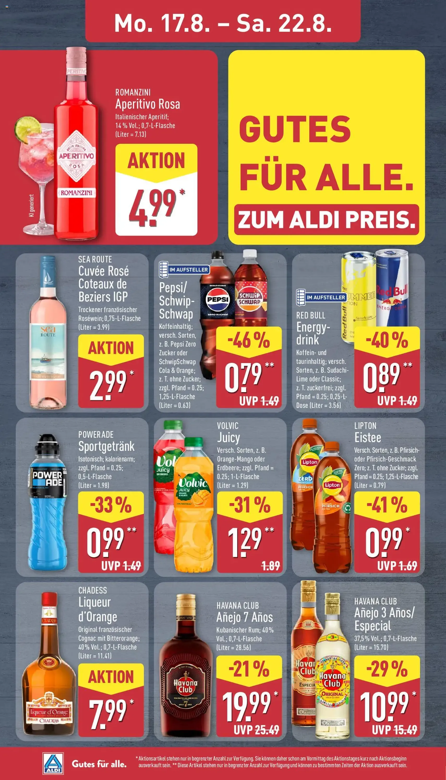 Aldi Prospekt - Gültiger Prospekt ab 17.08.2026, Seite 8 von insgesamt 39