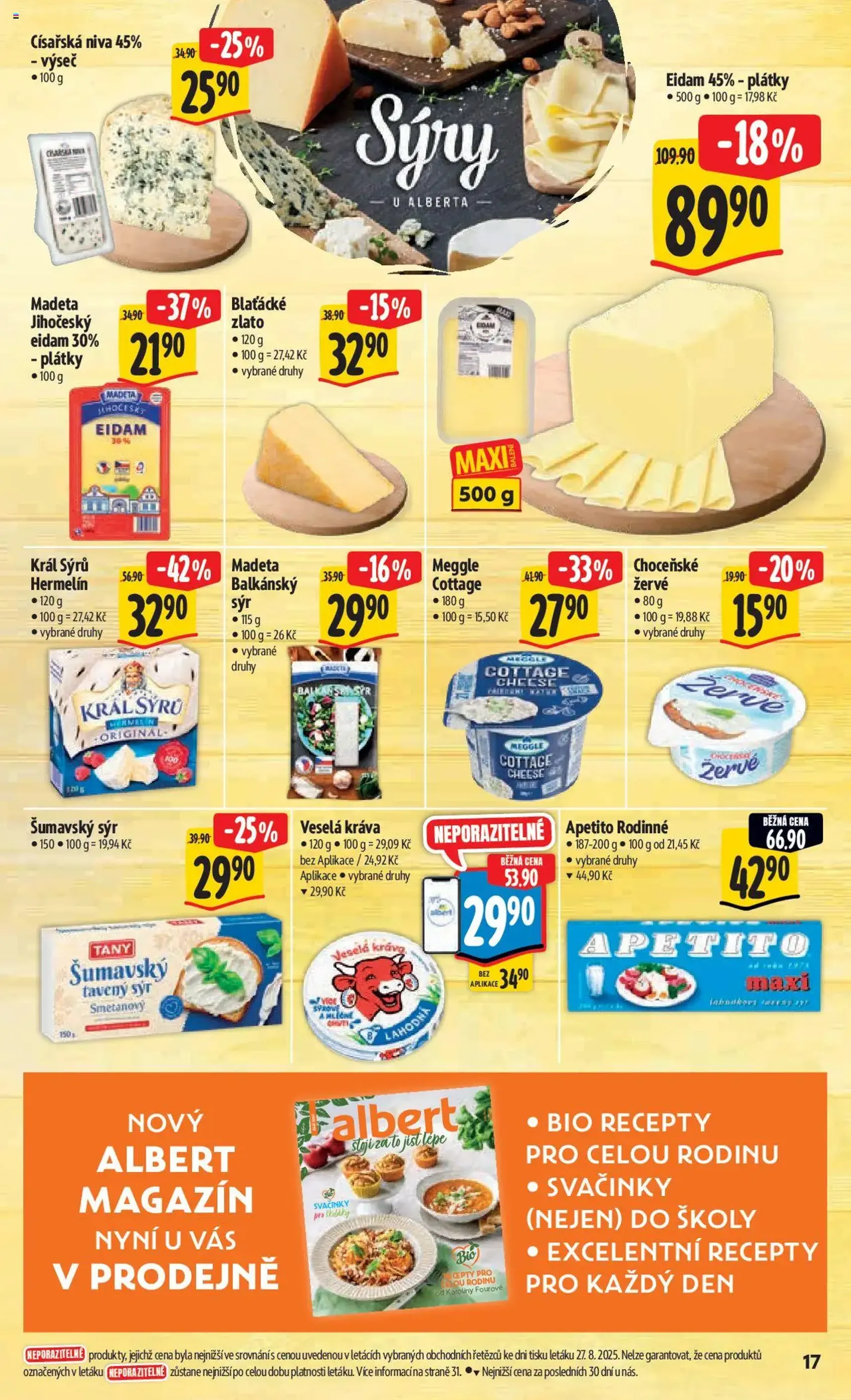Albert leták - Hypermarket - platný leták od 03.09.2025 strana 25 z 49 Albert leták - Hypermarket - platný leták od 03.09.2025 strana 25 z 49