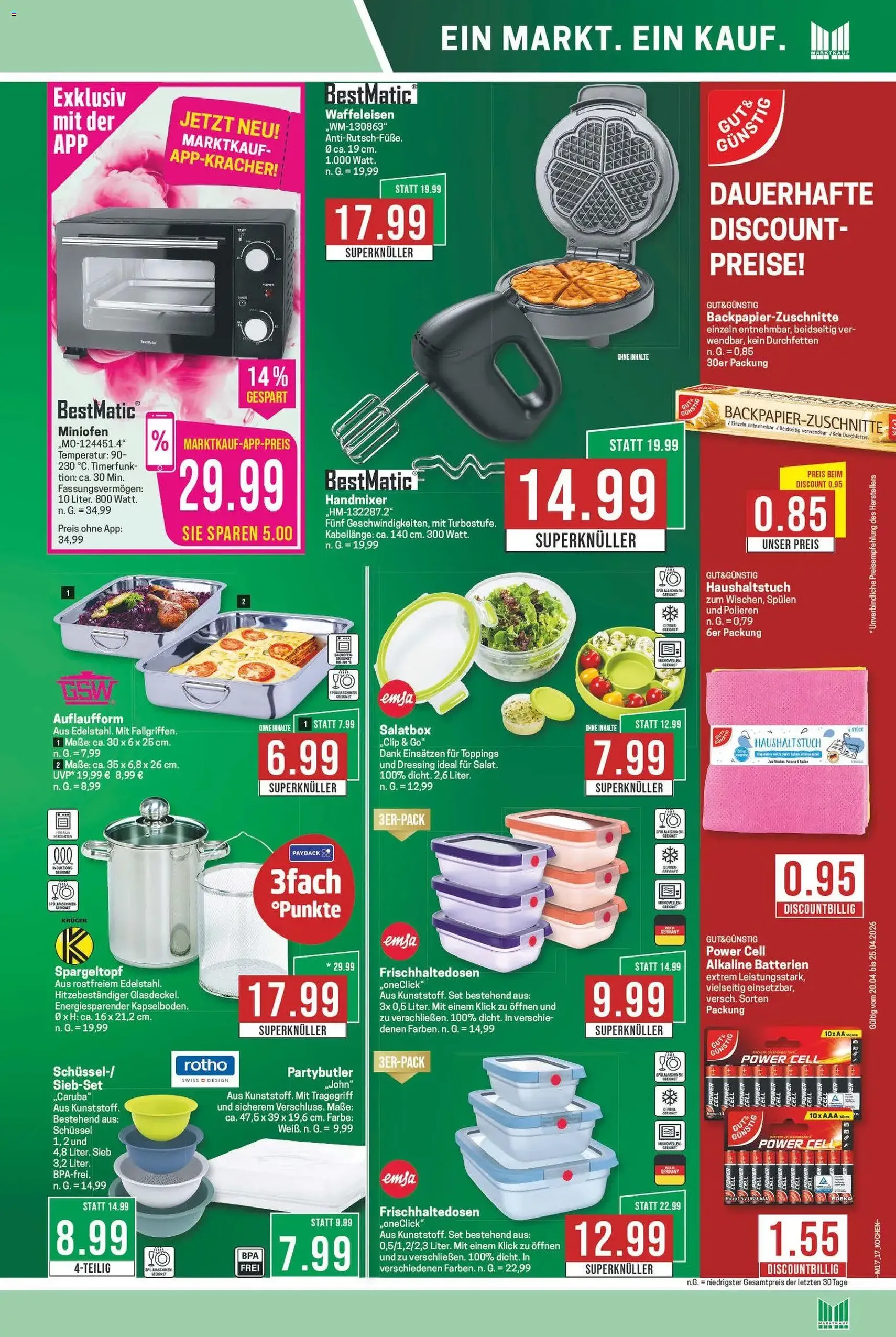 Marktkauf Prospekt - Gültiger Prospekt ab 20.04.2026, Seite 17 von insgesamt 28