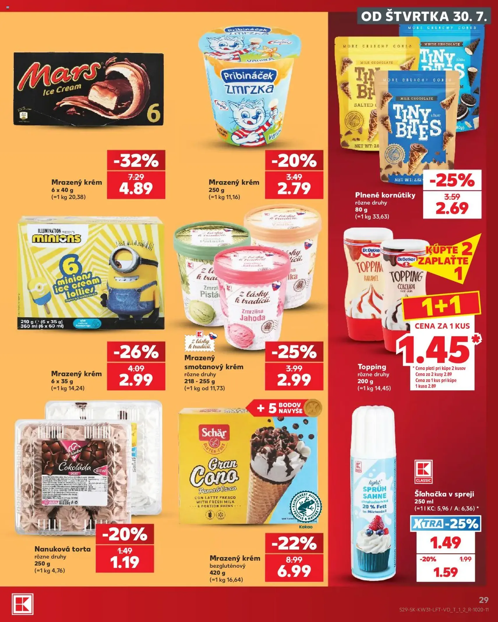 Kaufland leták - platný leták od 30.07.2026 strana 29 z 74