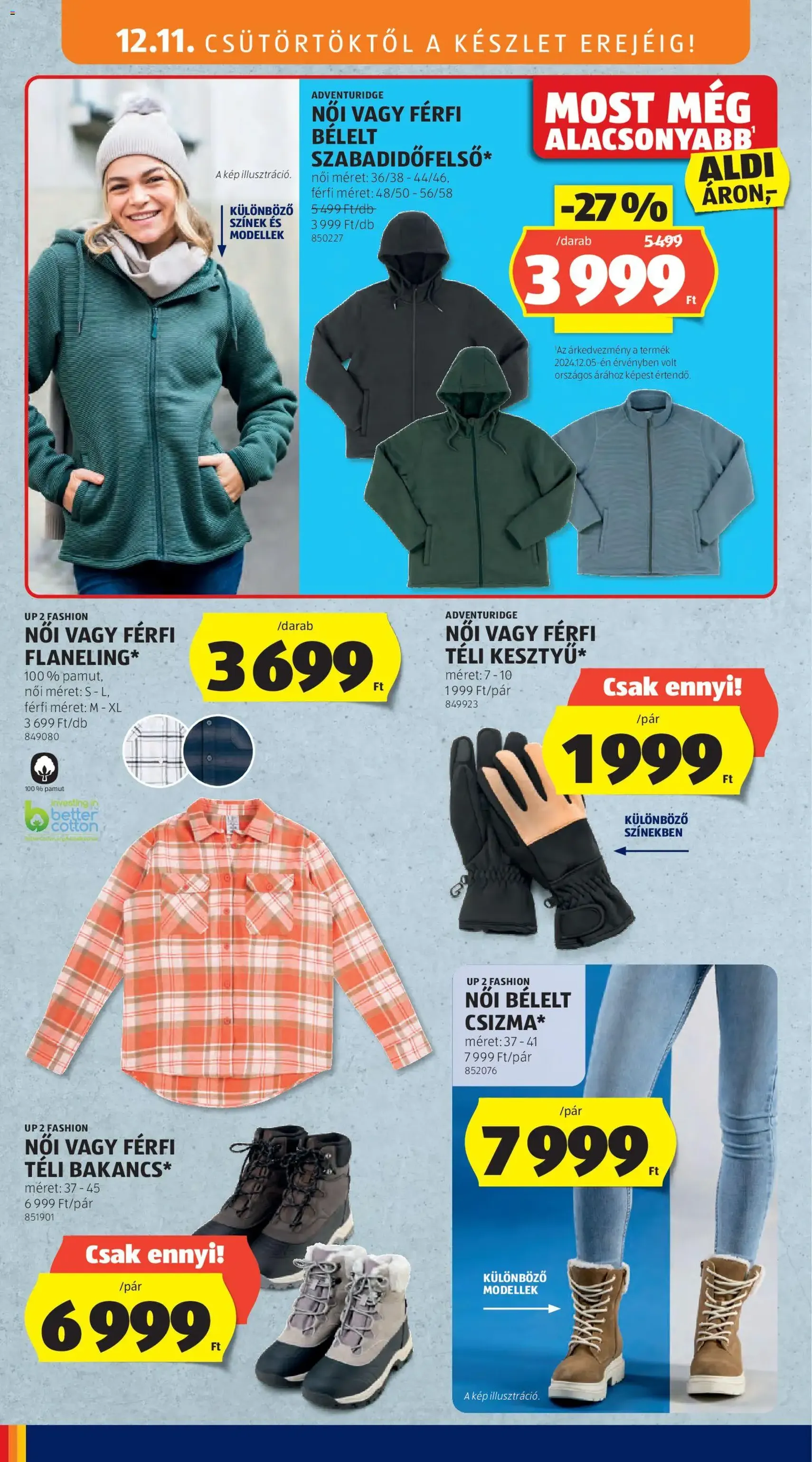 Aldi Akciós újság - 2025.12.11. érvényes szórólap 34 oldal 71 oldalból