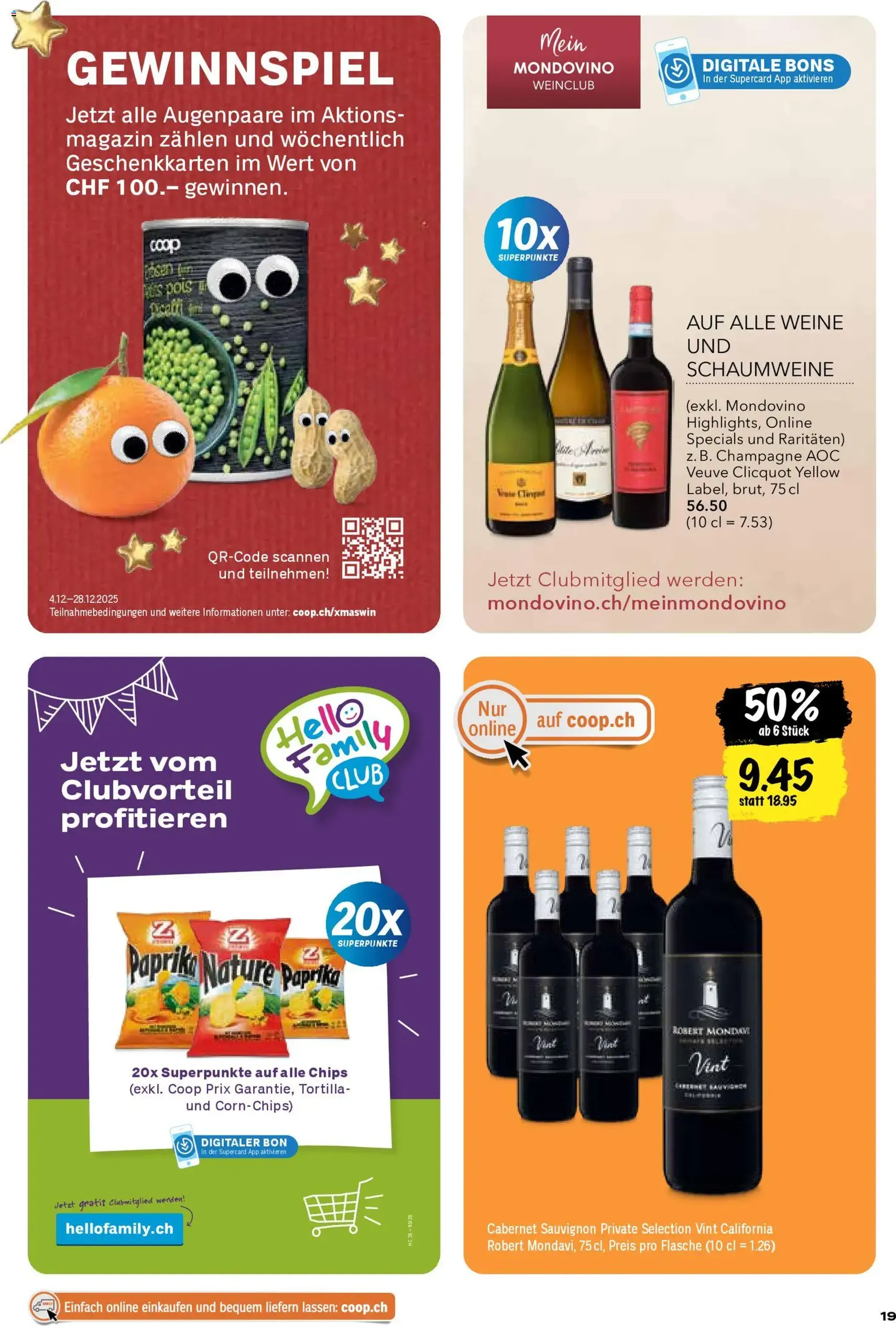 Coop Aktionen - Gültiger Prospekt ab 11.12.2025, Seite 19 von insgesamt 28