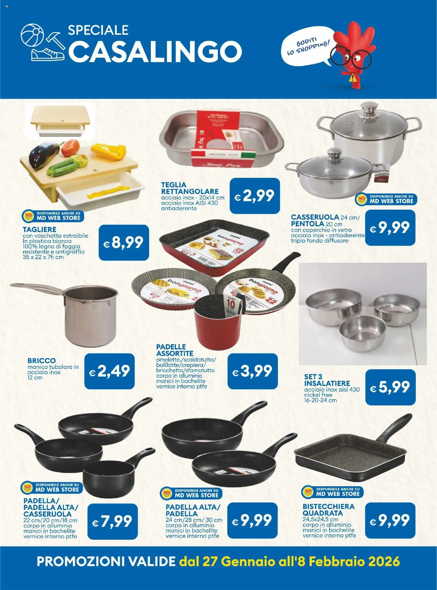 Volantino MD Discount - volantino valido dal 27/01/2026 pagina 22 di 31