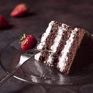 Recipe preview Classic Choc Ripple Cake Log