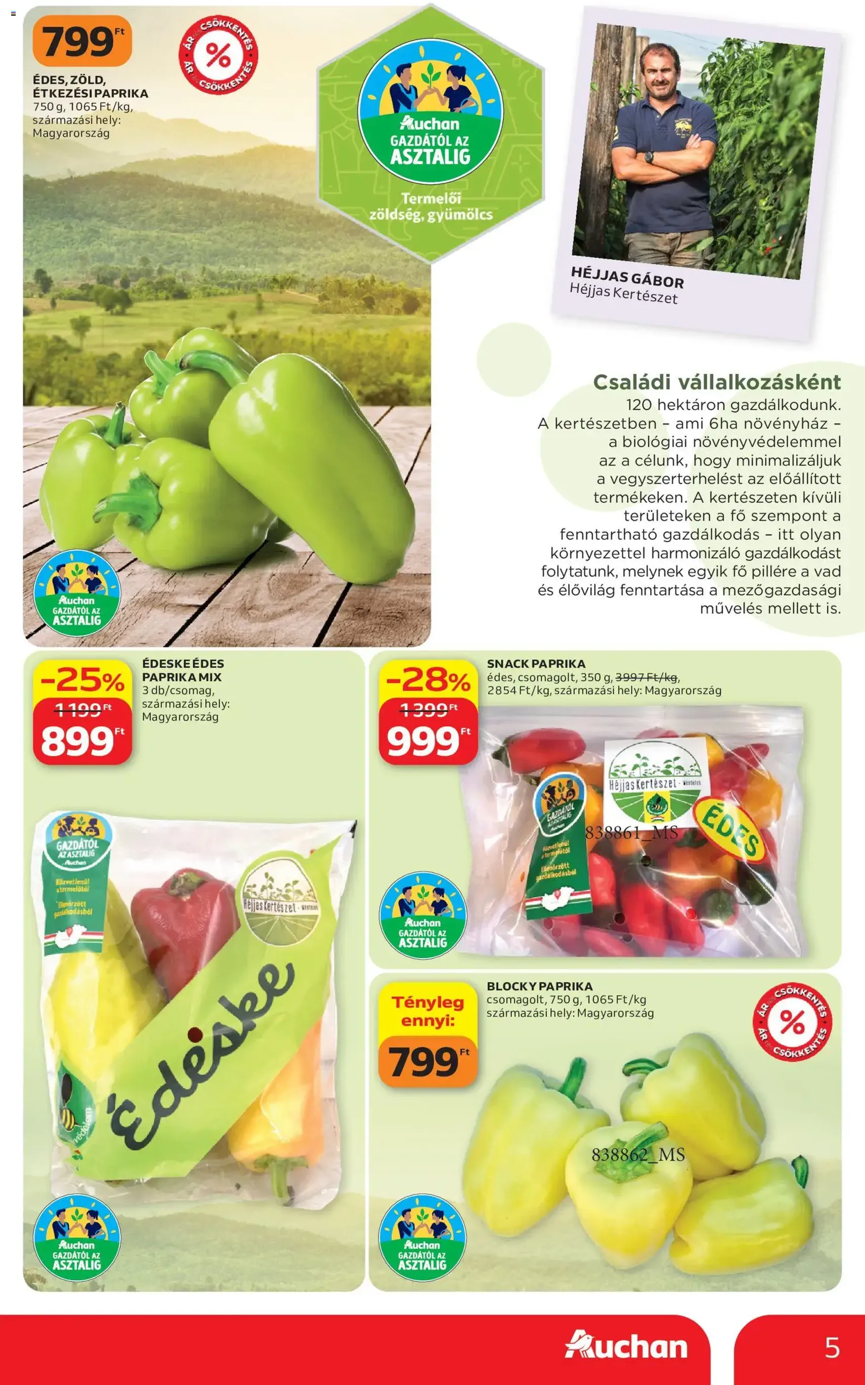 Auchan akciós újság - 2026.07.09. érvényes szórólap 5 oldal 50 oldalból