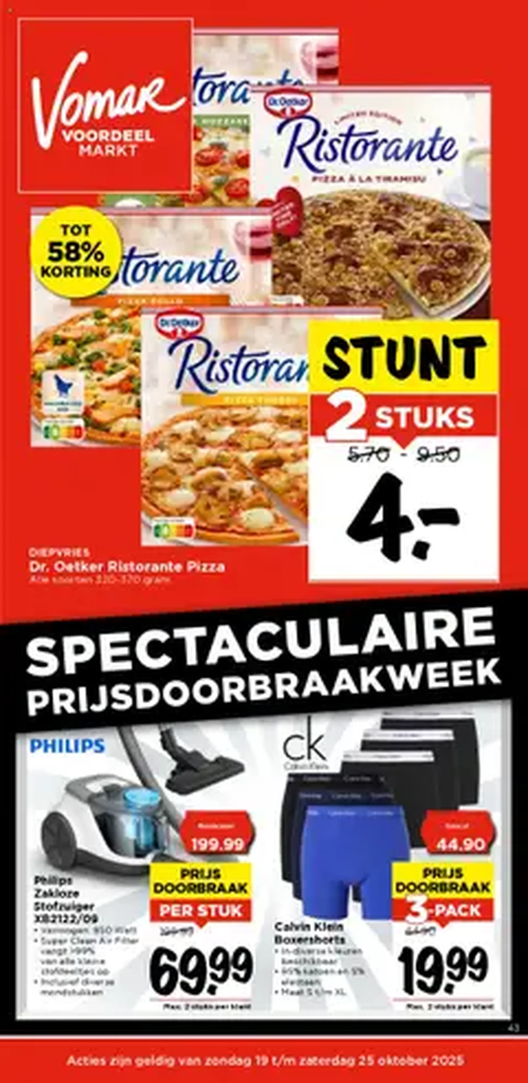 Vomar - Folder - geldige folder vanaf 19-10-2025 pagina 1 van 1