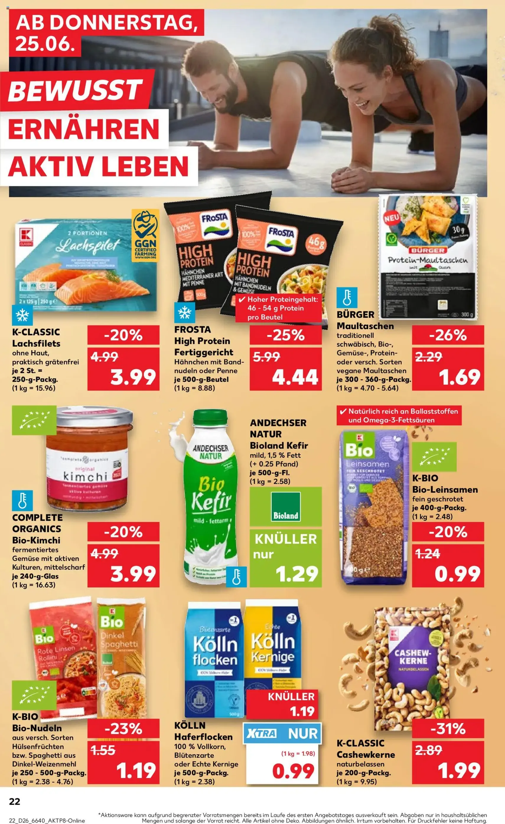 Kaufland Prospekt - Gültiger Prospekt ab 25.06.2026, Seite 22 von insgesamt 58