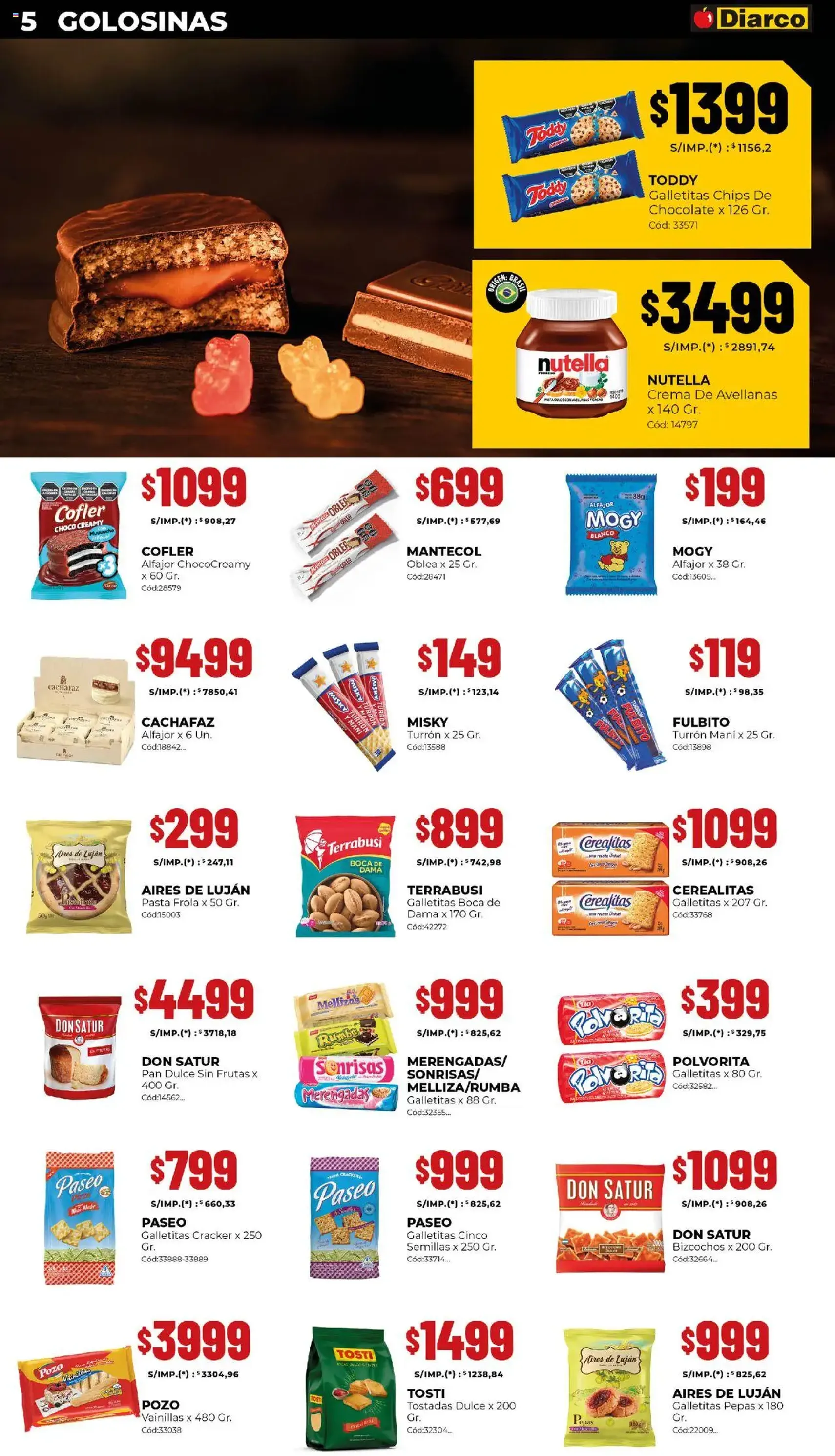 Diarco ofertas - folleto válido desde 13/10/2025 página 5 de 22 Diarco ofertas - folleto válido desde 13/10/2025 página 5 de 22
