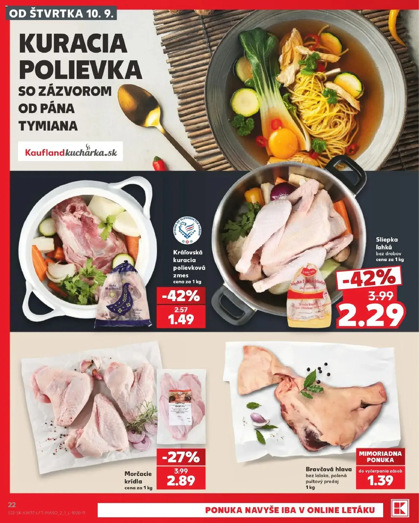 Kaufland leták - platný leták od 10.09.2026 strana 22 z 84