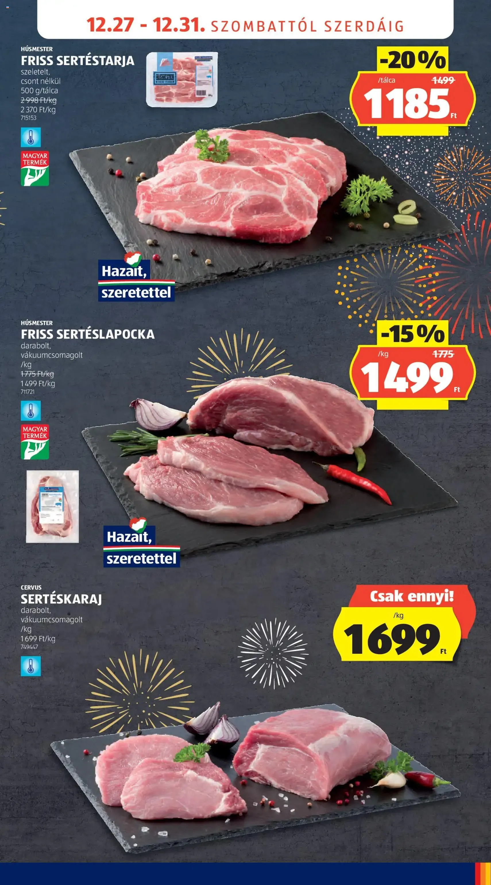 Aldi Akciós újság - 2025.12.27. érvényes szórólap 21 oldal 40 oldalból