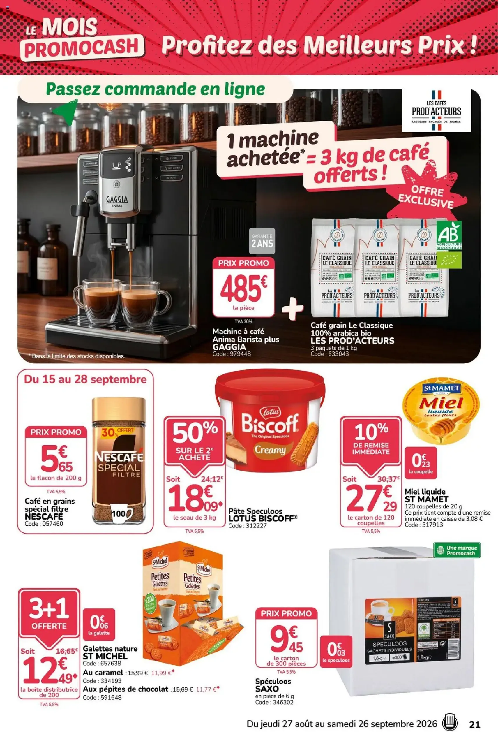 Promocash catalogue - brochure valable à partir du 27/08/2026, page 21 sur 44