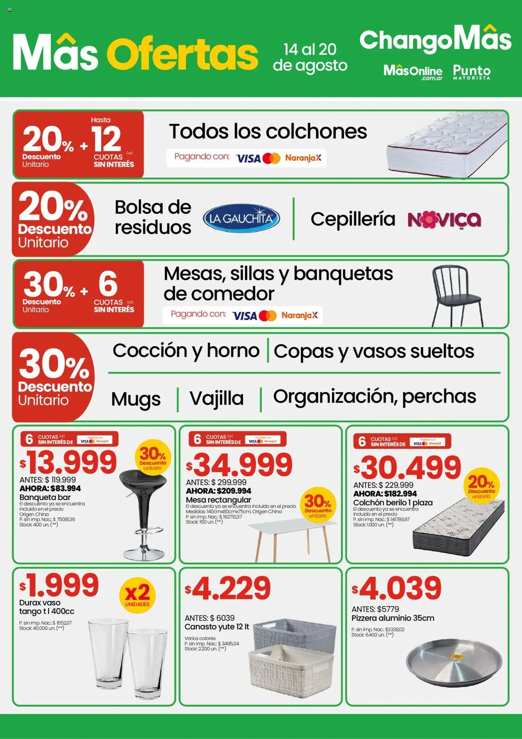 Changomas ofertas - folleto válido desde 14/08/2025 página 10 de 15