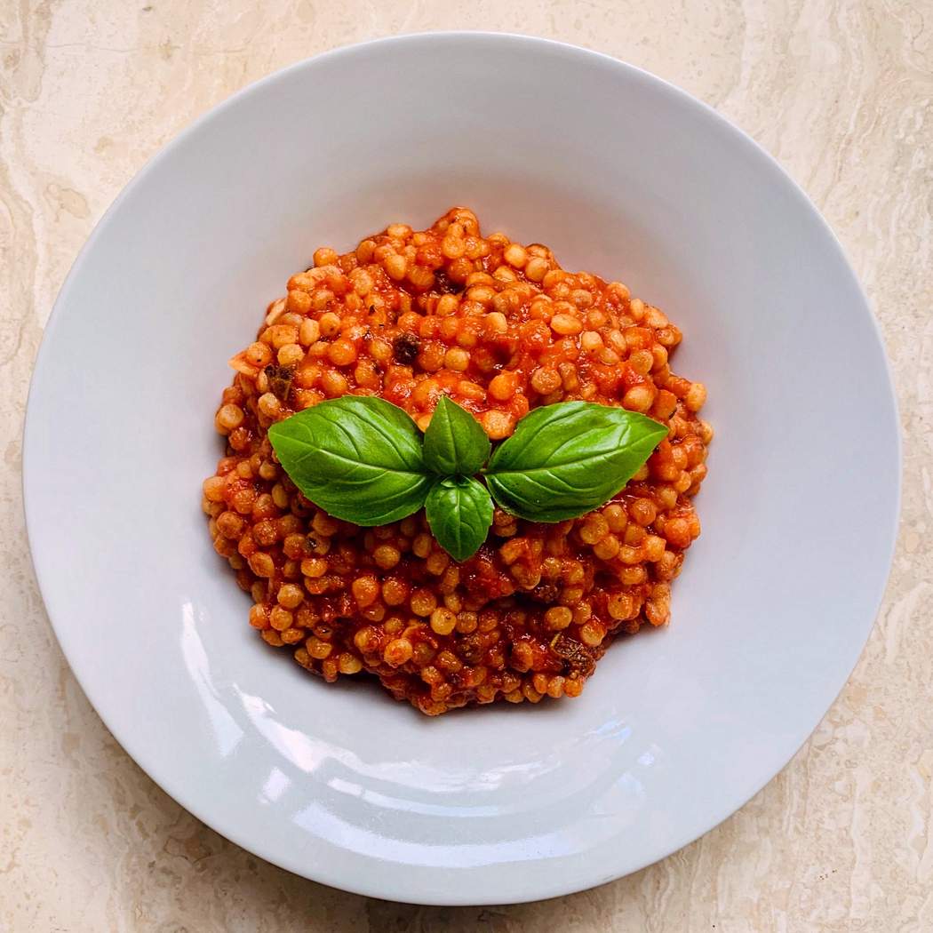 Fregula al pomodoro