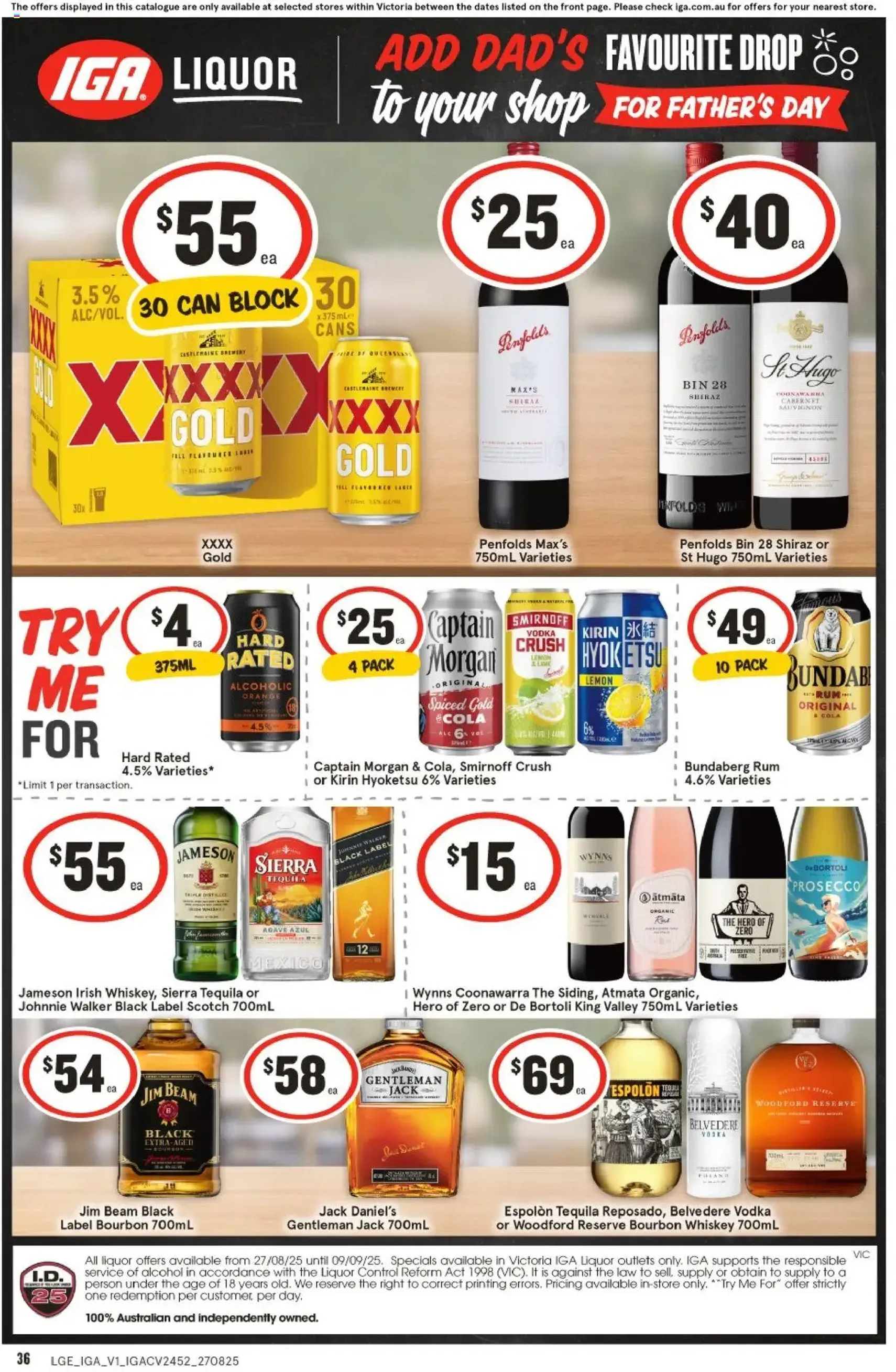 IGA Catalogue VIC - valid flyer from 27/08/2025, page 2 of 37