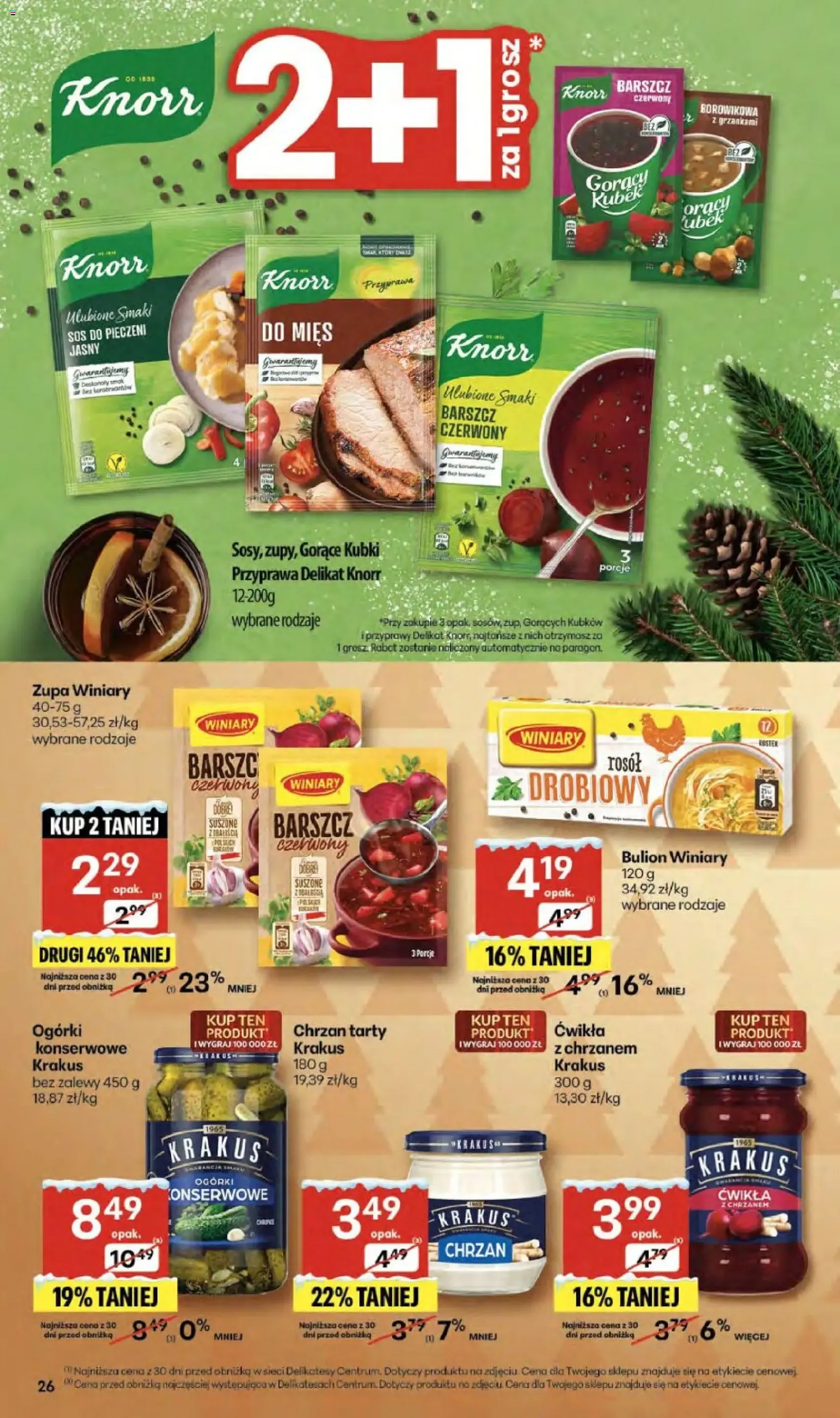 Delikatesy Centrum Gazetka - ważny gazetka od 18.12.2025 strona 26 z 42