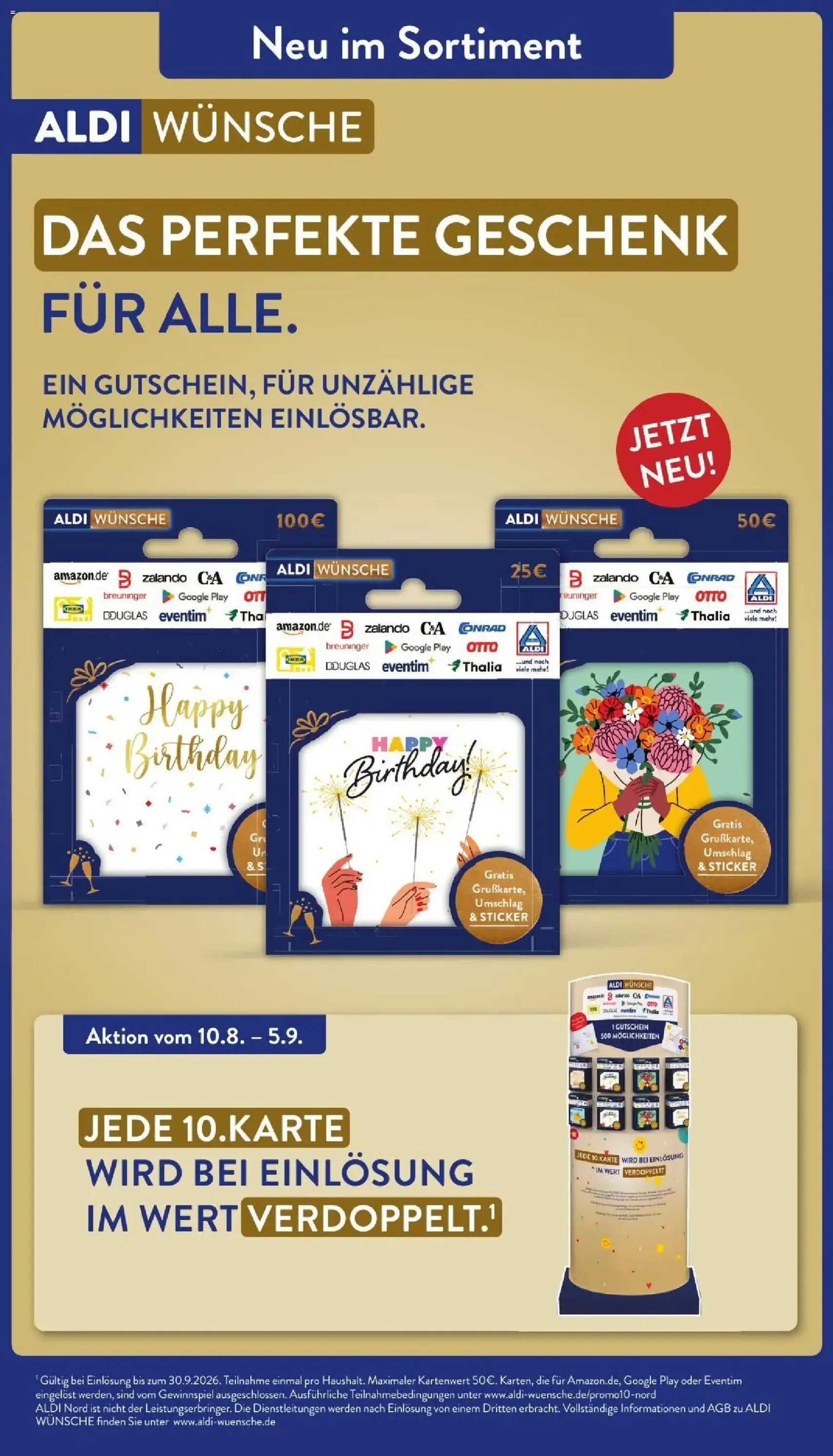 Aldi Prospekt - Gültiger Prospekt ab 31.08.2026, Seite 39 von insgesamt 41