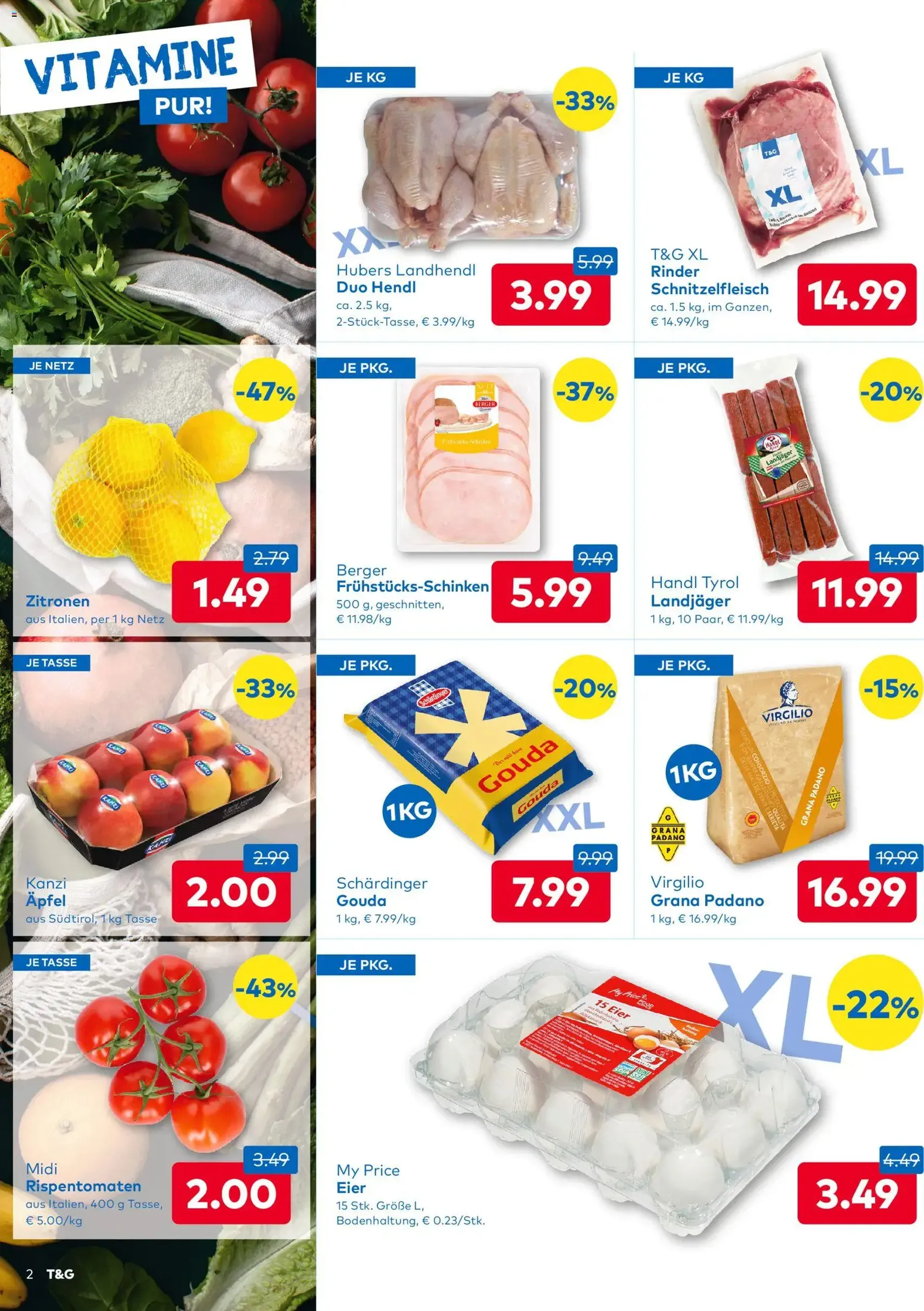 T&G Flugblatt - Gültiger Prospekt ab 15.01.2026, Seite 2 von insgesamt 8