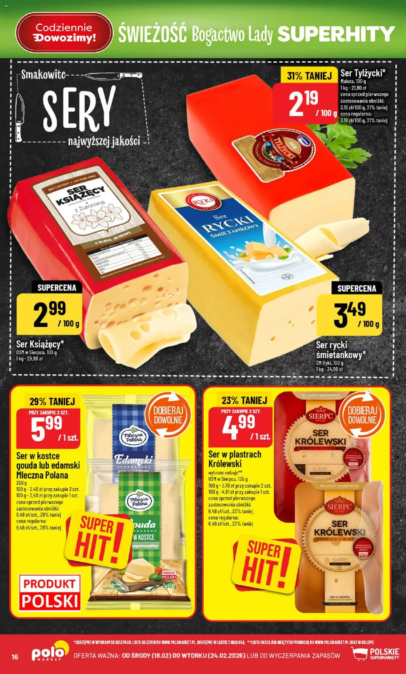 POLOmarket Gazetka - ważny gazetka od 18.02.2026 strona 16 z 50