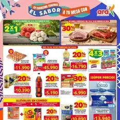 Vista previa del folleto Ara - Ahorra con precios bajos y ofertas en la canasta familiar válido desde 12/02/2026