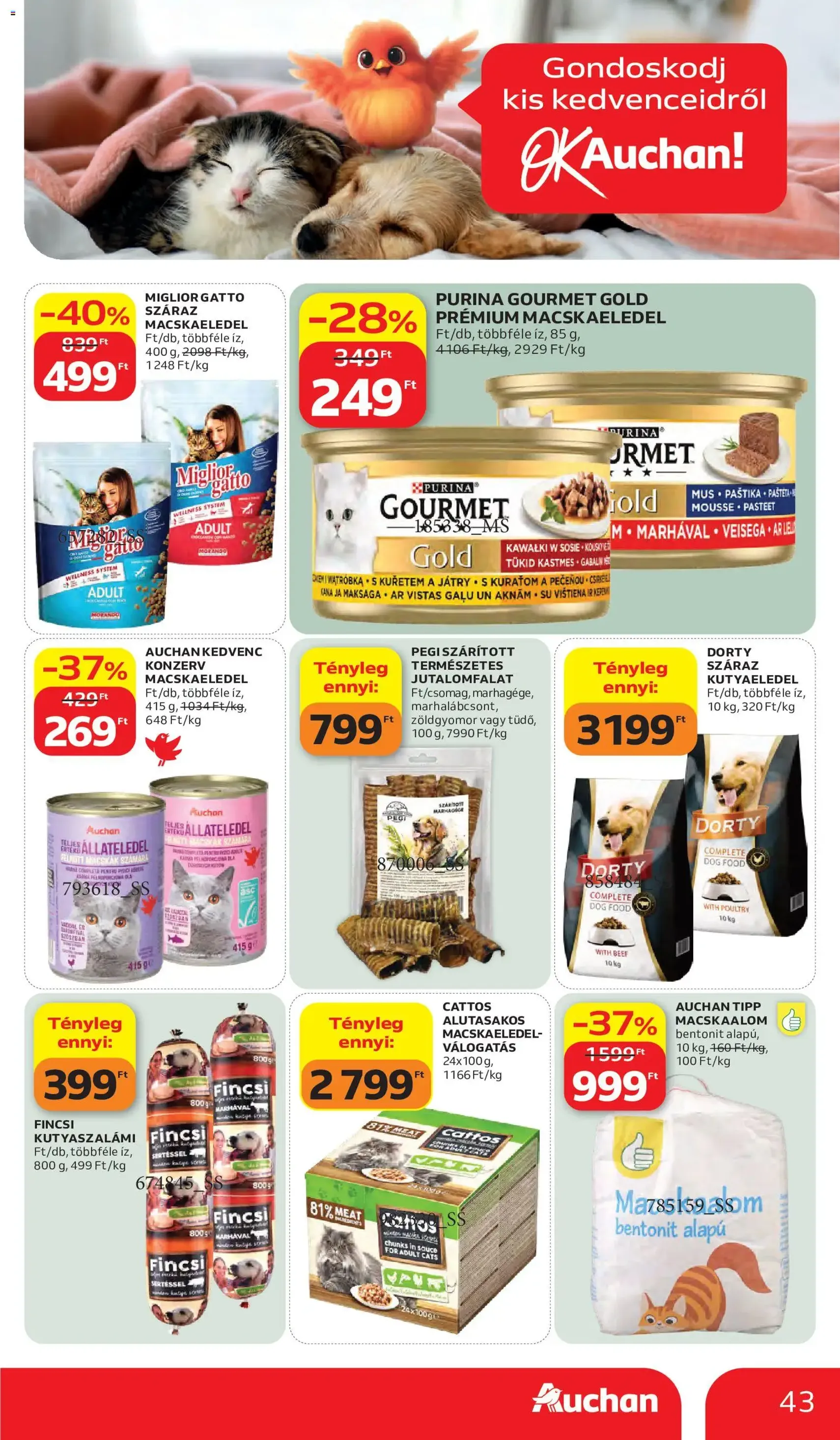 Auchan akciós újság - 2026.05.28. érvényes szórólap 43 oldal 58 oldalból