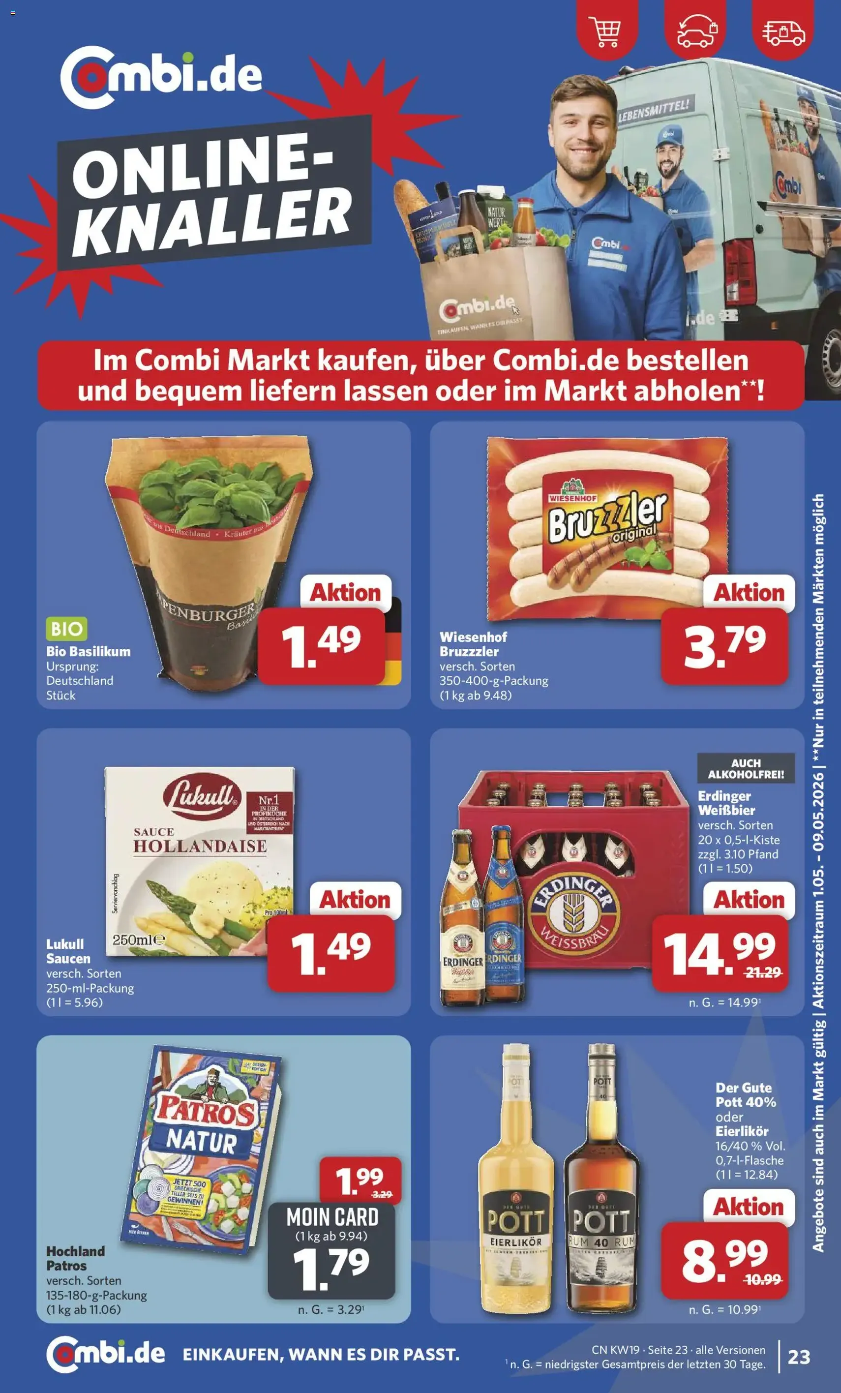 Combi Prospekt - Gültiger Prospekt ab 04.05.2026, Seite 23 von insgesamt 31
