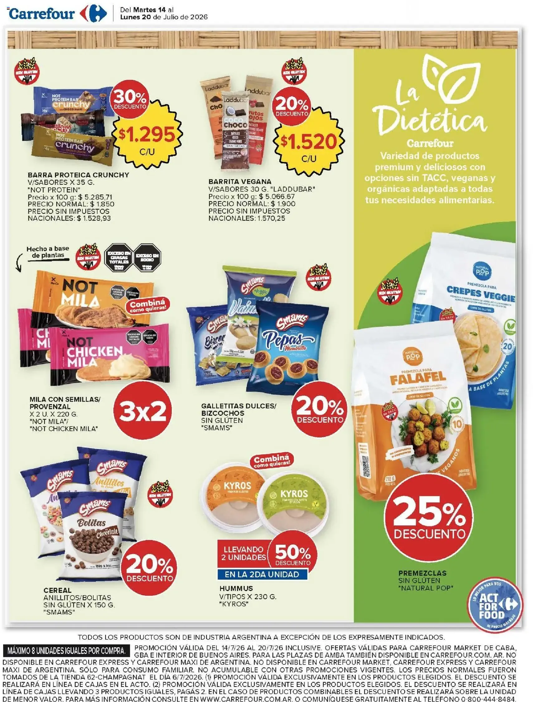 Carrefour Market catálogo - folleto válido desde 14/07/2026 página 18 de 22