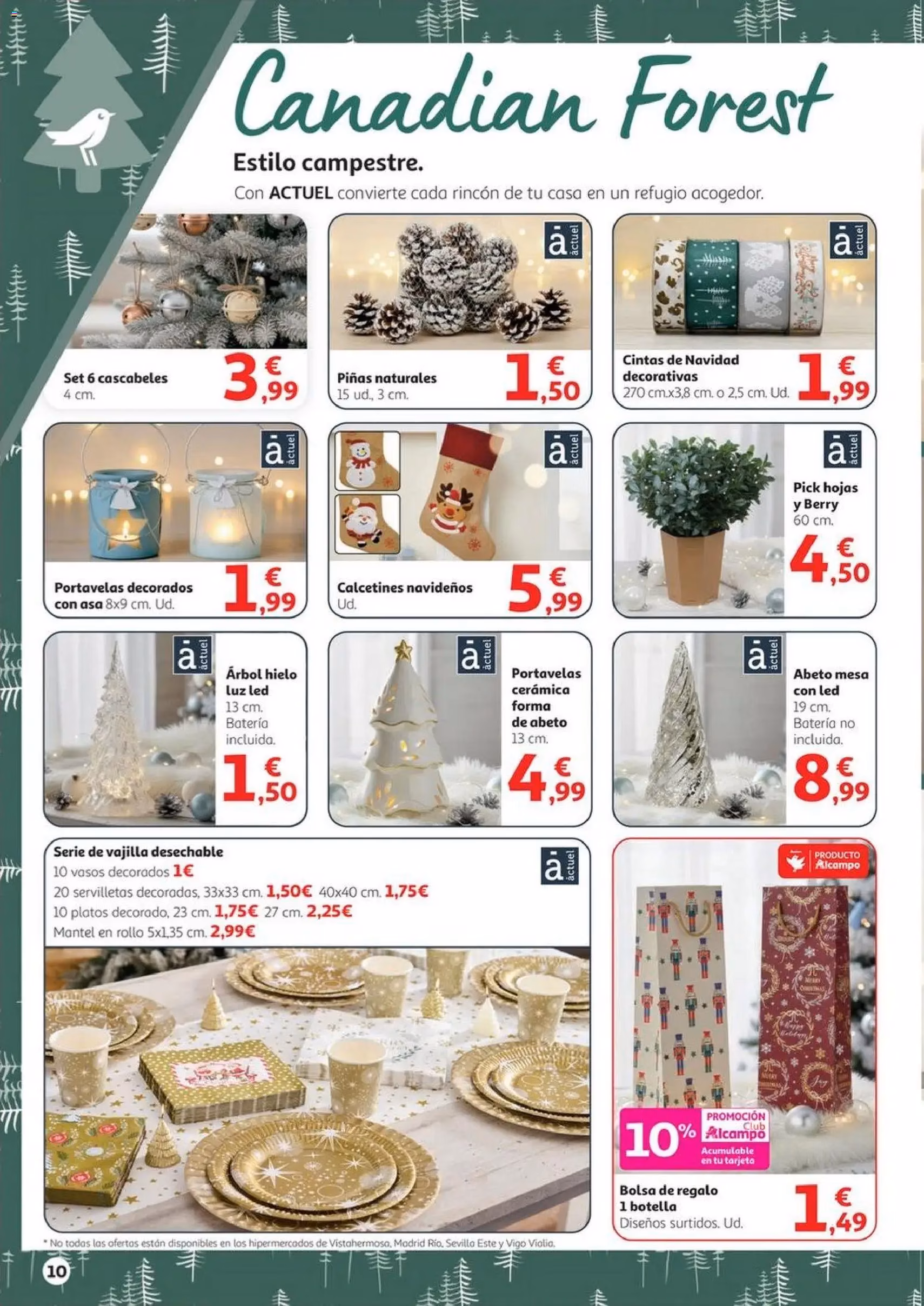 Alcampo - Decoración Navidad HG - folleto válido desde 06/11/2025 página 10 de 28