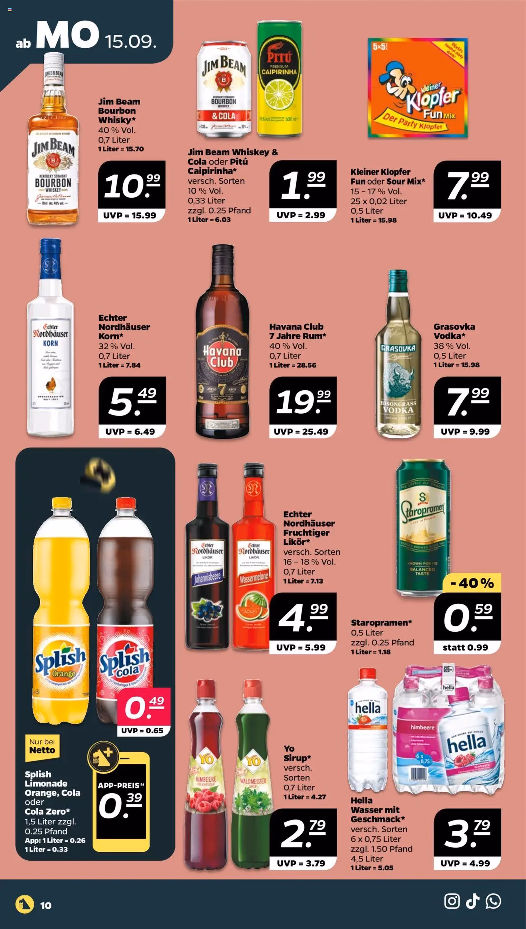 Netto Prospekt - Gültiger Prospekt ab 15.09.2025, Seite 10 von insgesamt 33 Netto Prospekt - Gültiger Prospekt ab 15.09.2025, Seite 10 von insgesamt 33
