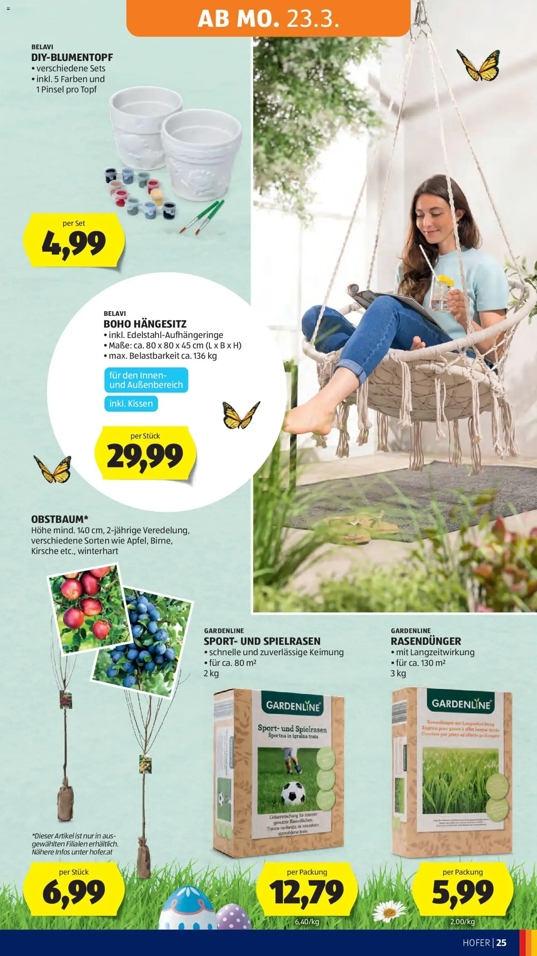 Hofer Flugblatt - Gültiger Prospekt ab 23.03.2026, Seite 33 von insgesamt 49