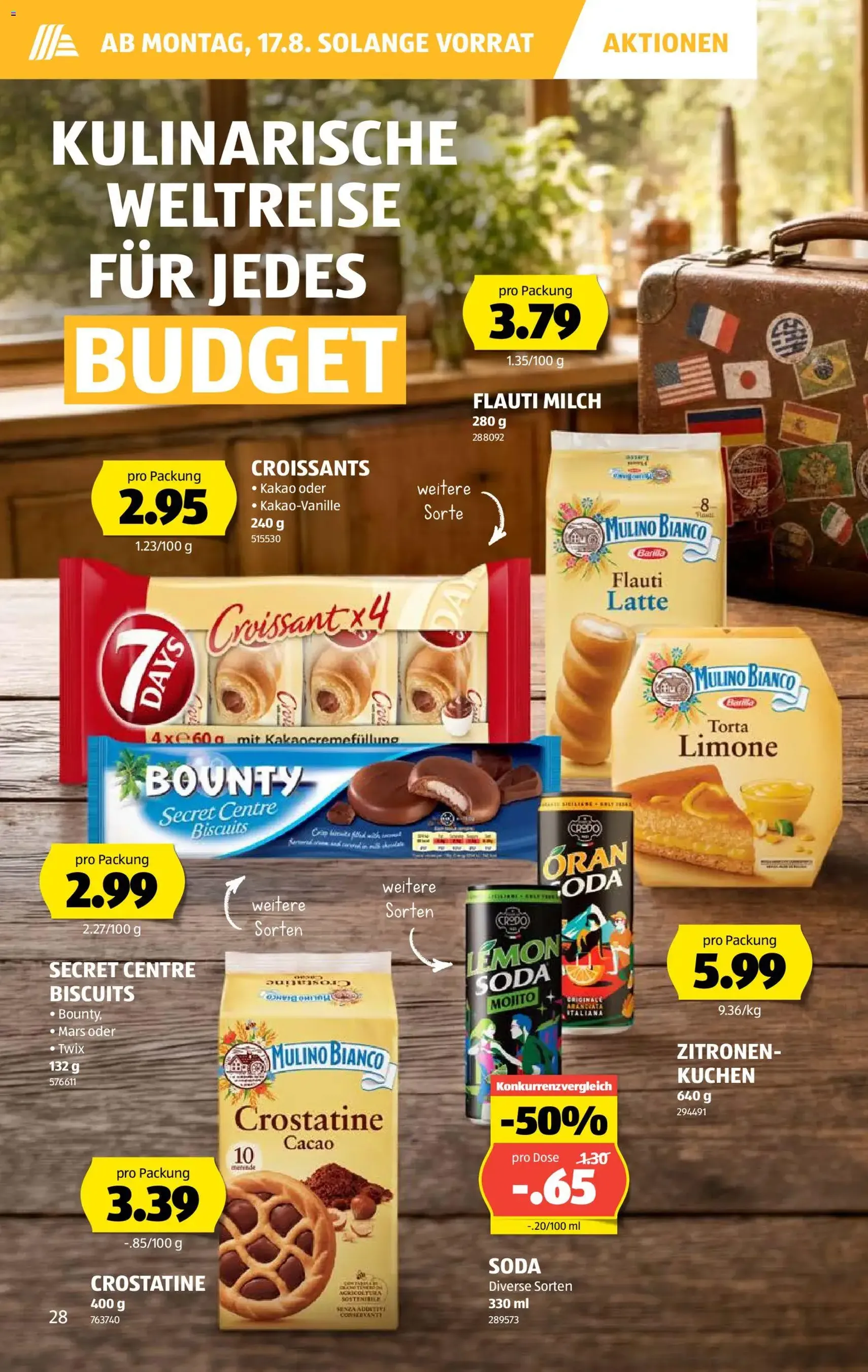 Aldi aktionen - Gültiger Prospekt ab 13.08.2026, Seite 28 von insgesamt 47