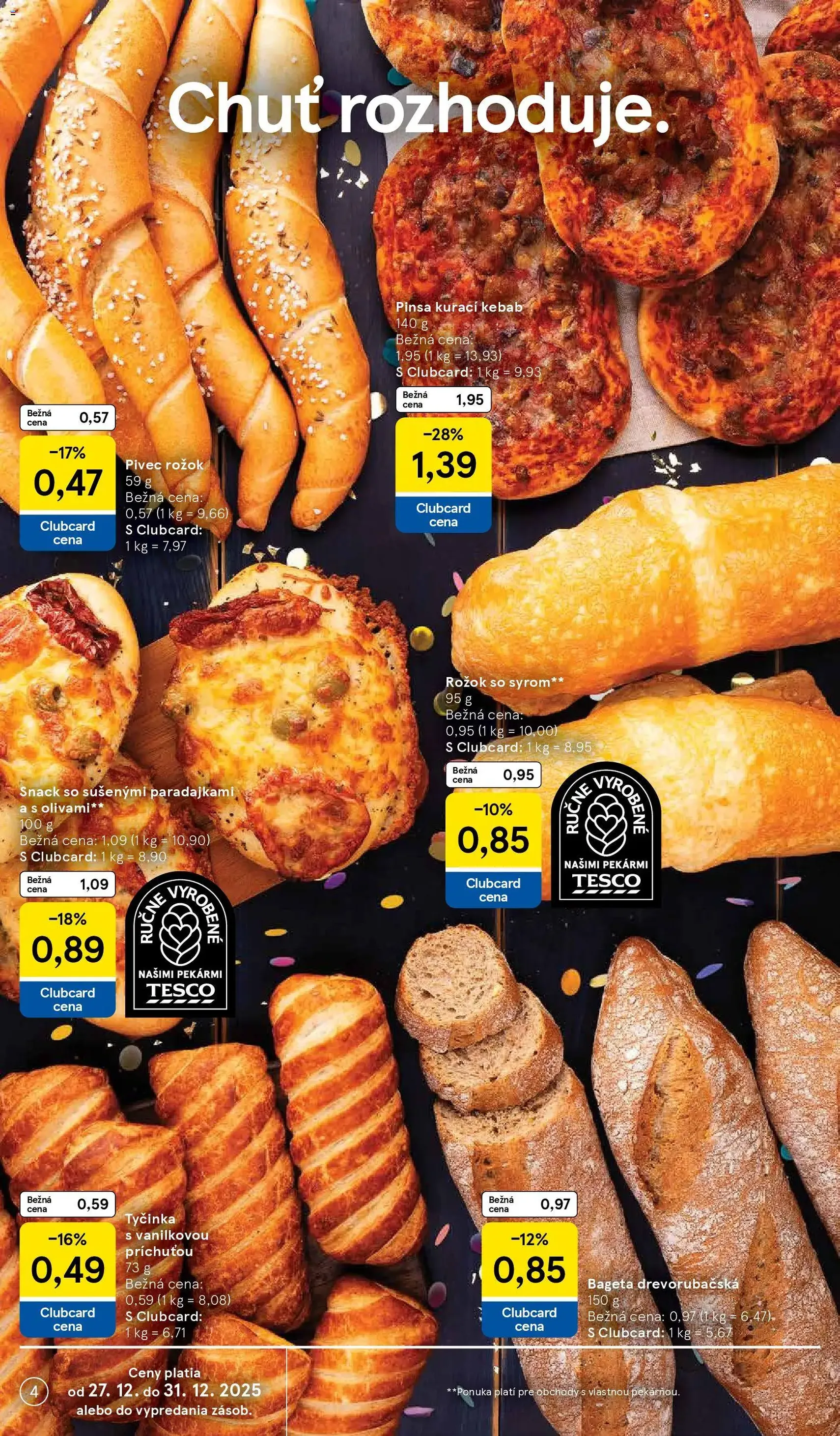 Tesco Hypermarket - leták - platný leták od 27.12.2025 strana 4 z 32