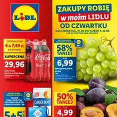 Lidl Gazetka - podgląd gazetki ważnej od 21.08.2025