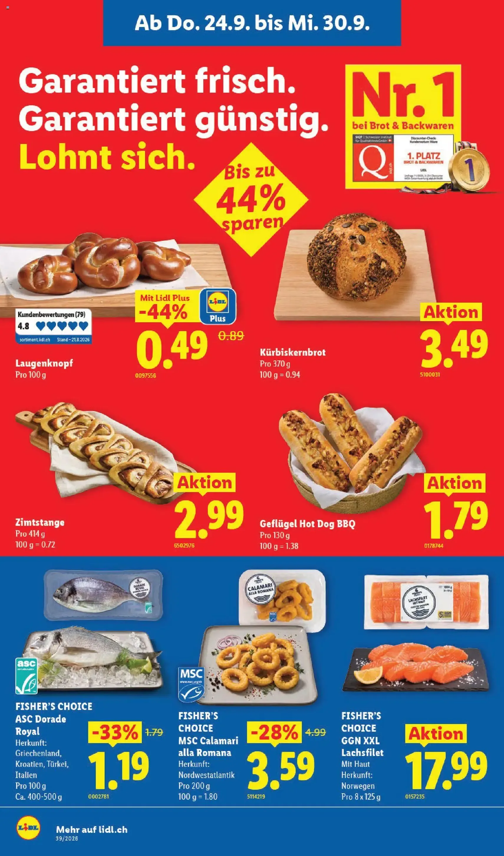 Lidl aktionen - Gültiger Prospekt ab 24.09.2026, Seite 6 von insgesamt 32