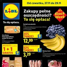 Lidl Black Friday - podgląd gazetki ważnej od 27.11.2025