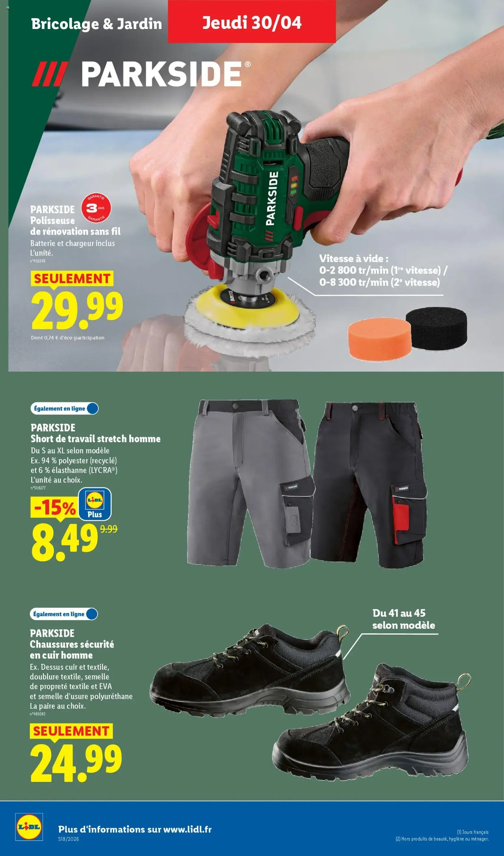 LIDL catalogue - brochure valable à partir du 30/04/2026, page 32 sur 70